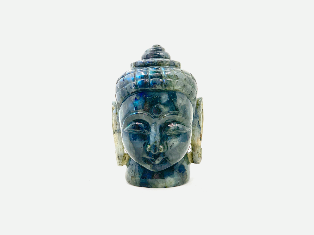Buddha Statue - Labradorite (11cm)、mySite、topwebapps