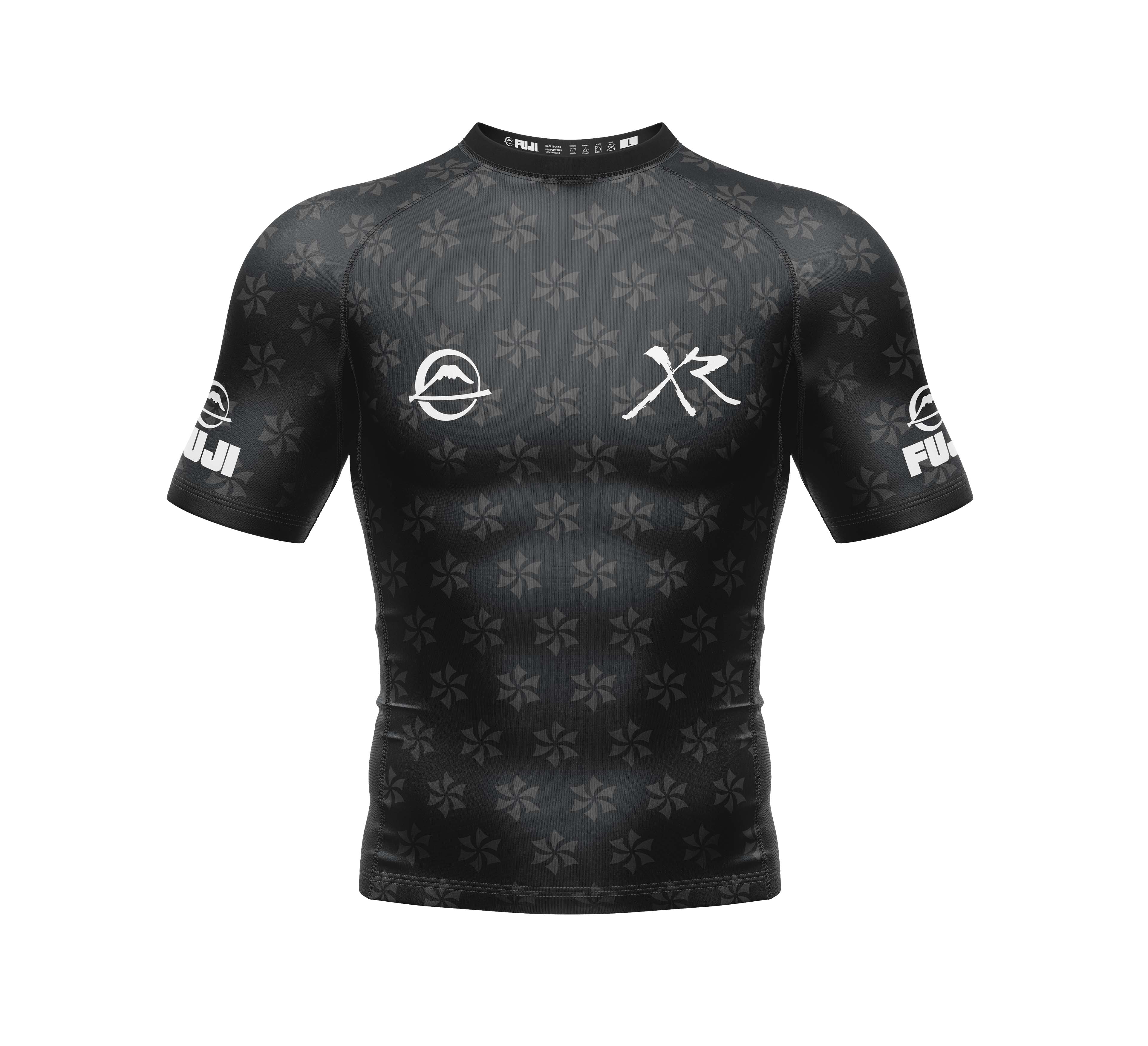 Xande Comp Short Sleeve Rashguard Black、mySite、gigharbornorthrealestate