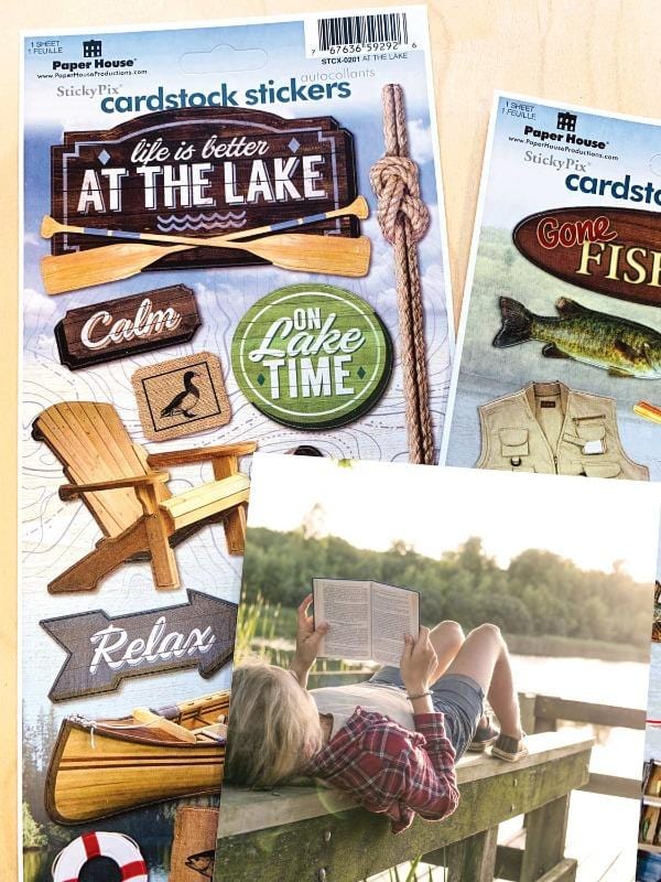  Scrapbook Stickers - Fishing Value Pack、mySite、ghnorth