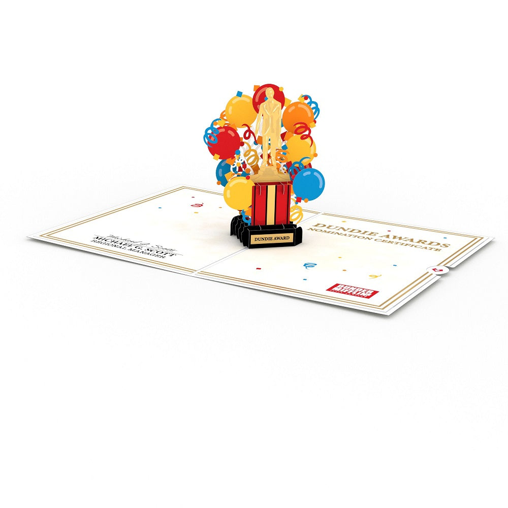 The Office Birthday Dundie Award Pop-Up Card、mySite、solidvoid