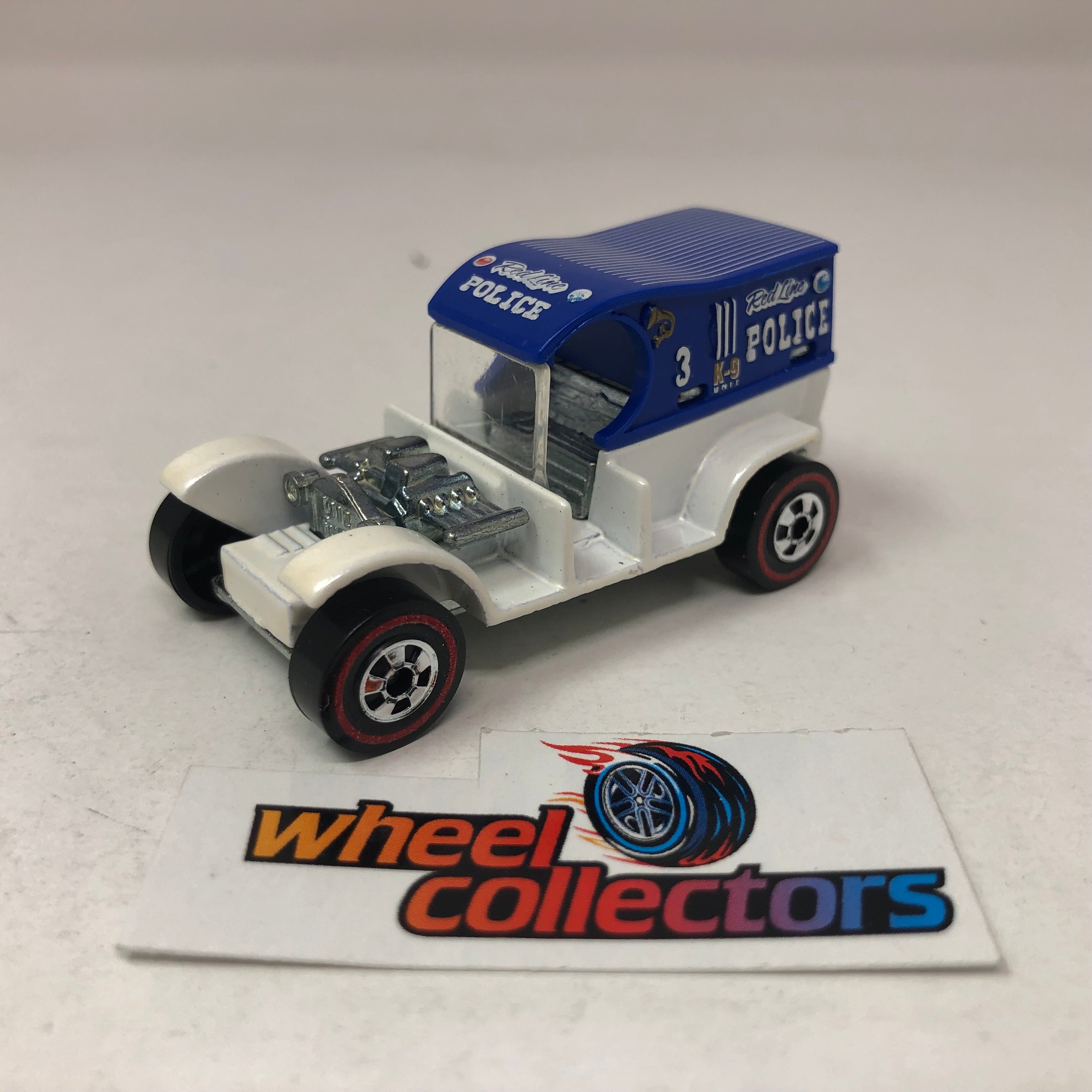 Copper Stopper * White * Hot Wheels Loose 1:64 Scale、mySite、hgirdovlk