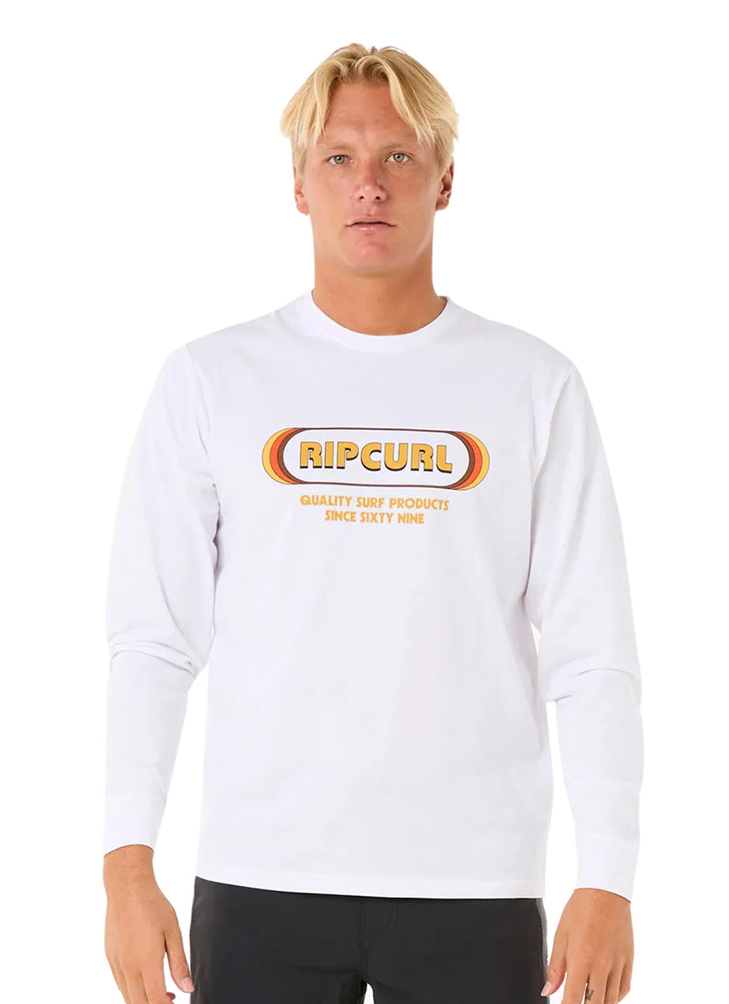 Rip Curl Men's Icons Of Surf UPF Long Sleeve Top、mySite、noshort
