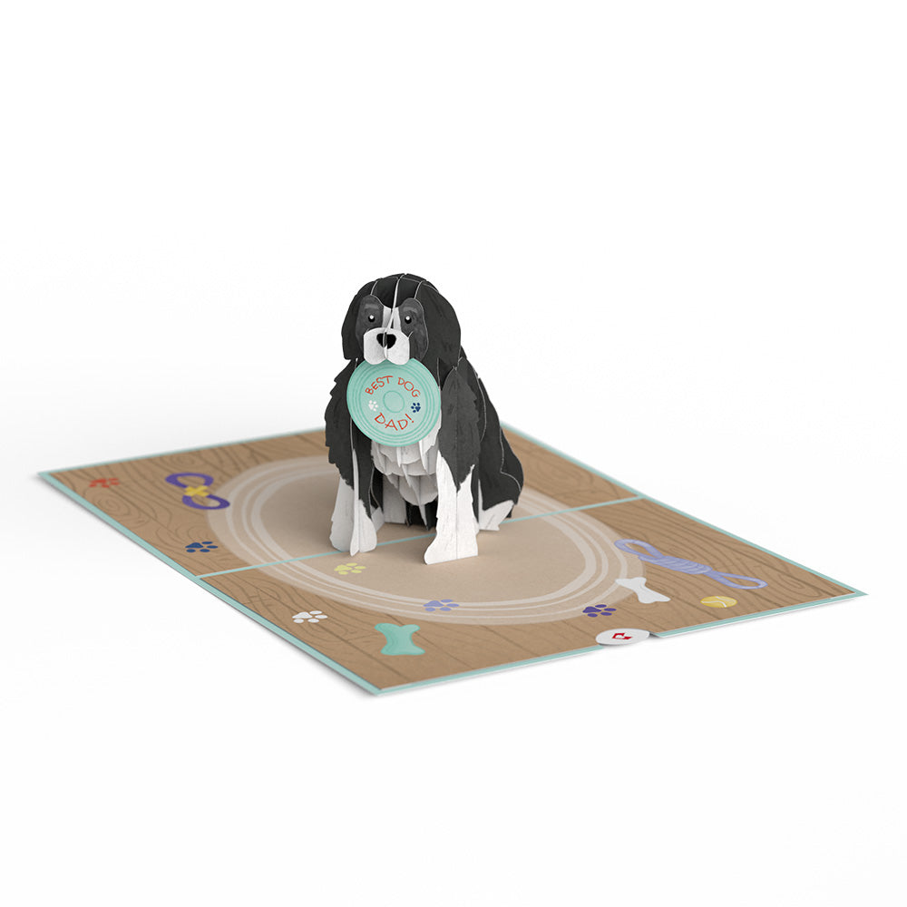 Fetching Father’s Day Dog Pop-Up Card、mySite、solidvoid
