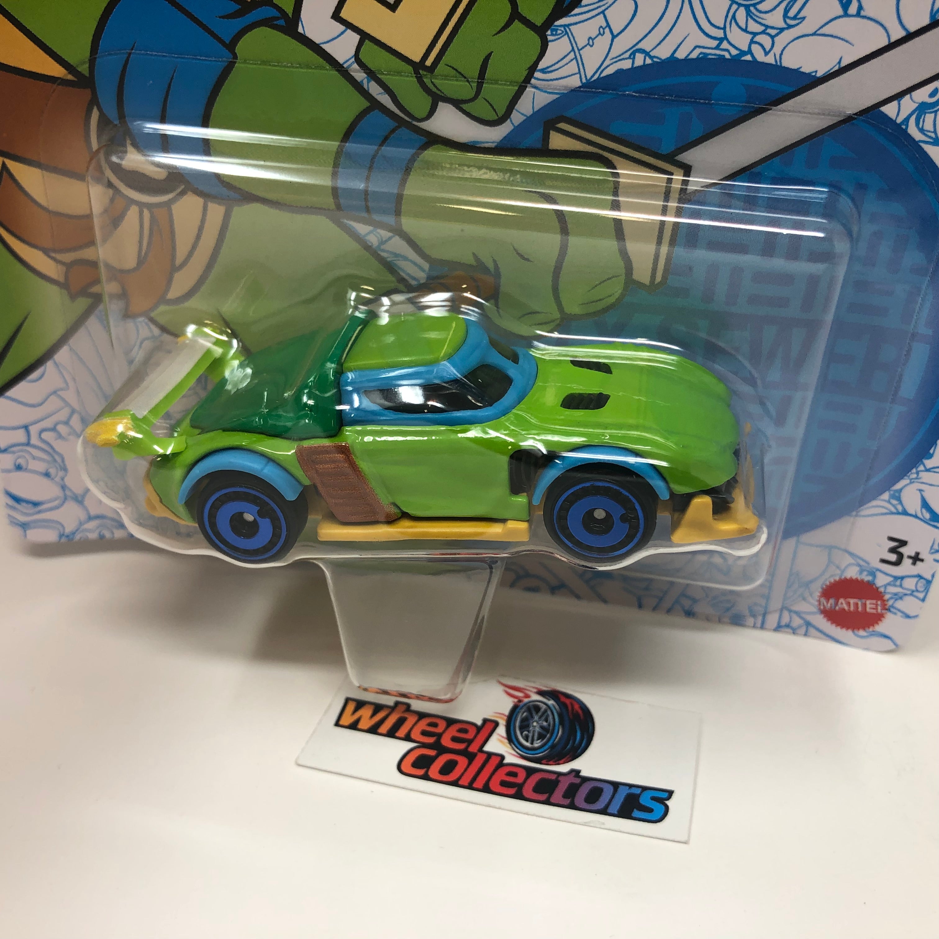 Leonardo Teenage Turtles * 2022 Hot Wheels Character Cars Case D nickelodeon、mySite、hgirdovlk