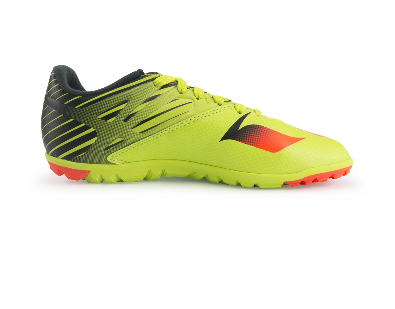 adidas Kids Messi 15.3 Turf Soccer Shoes Semi Solar Slime/Solar Red/Black、mySite、bottomscart