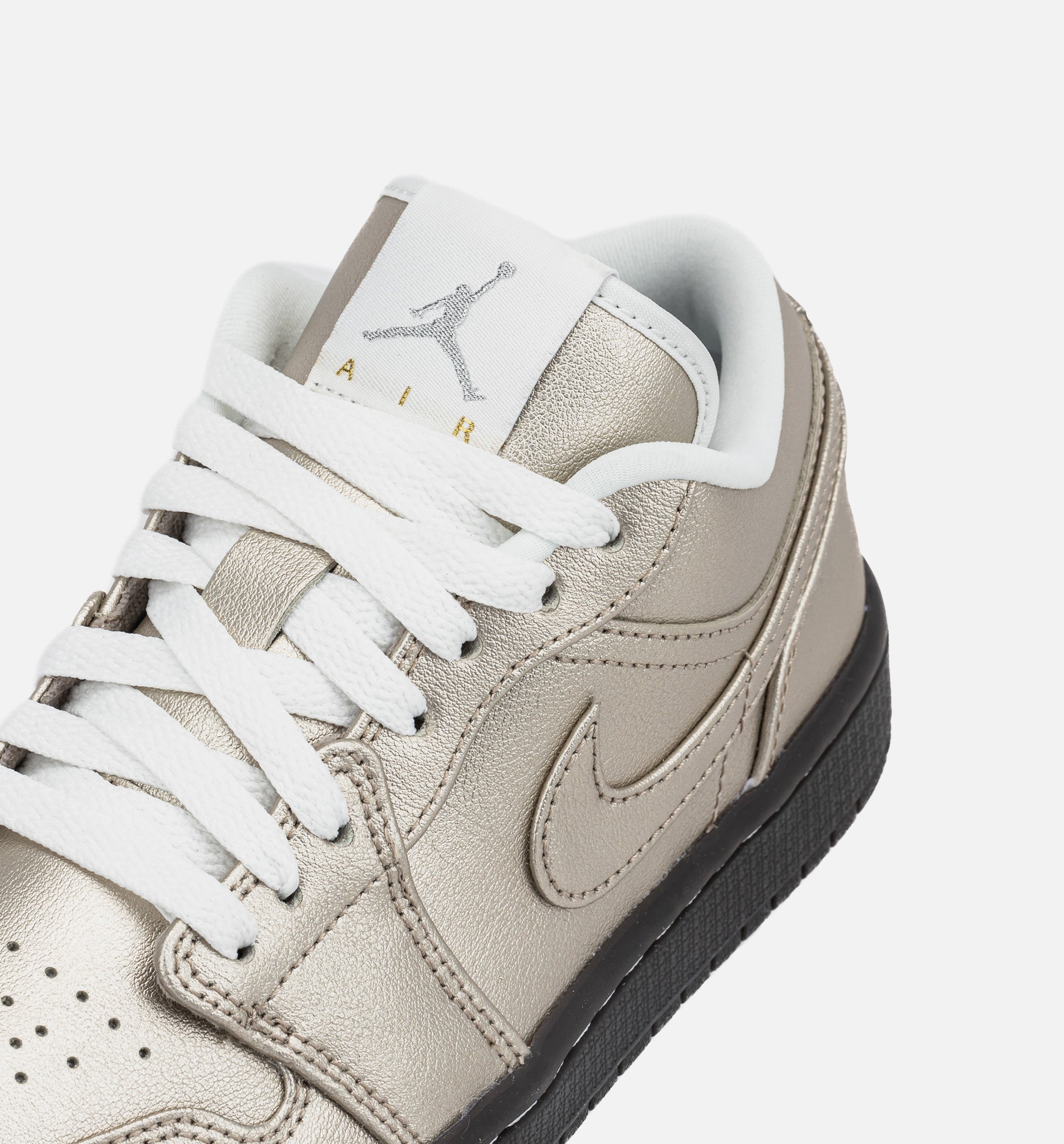 Air Jordan 1 Low SE Metallic Zinc Womens Lifestyle Shoe - Metallic Zinc/Summit White/Velvet Brown/Metallic Zinc、mySite、dreamappss