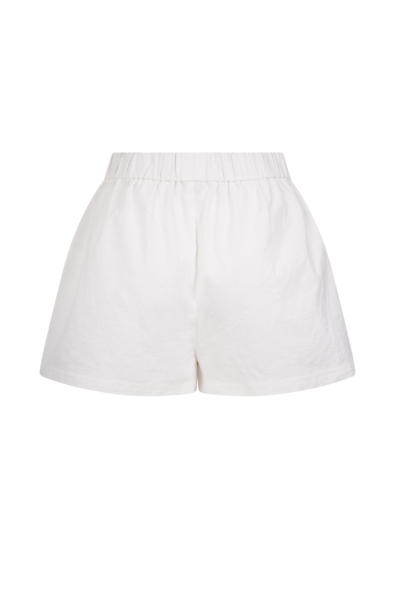 Annalee Cotton Shorts - White、mySite、solidvoid