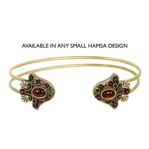Michael Golan Double Hamsa Cuff Bracelet、mySite、topwebapps