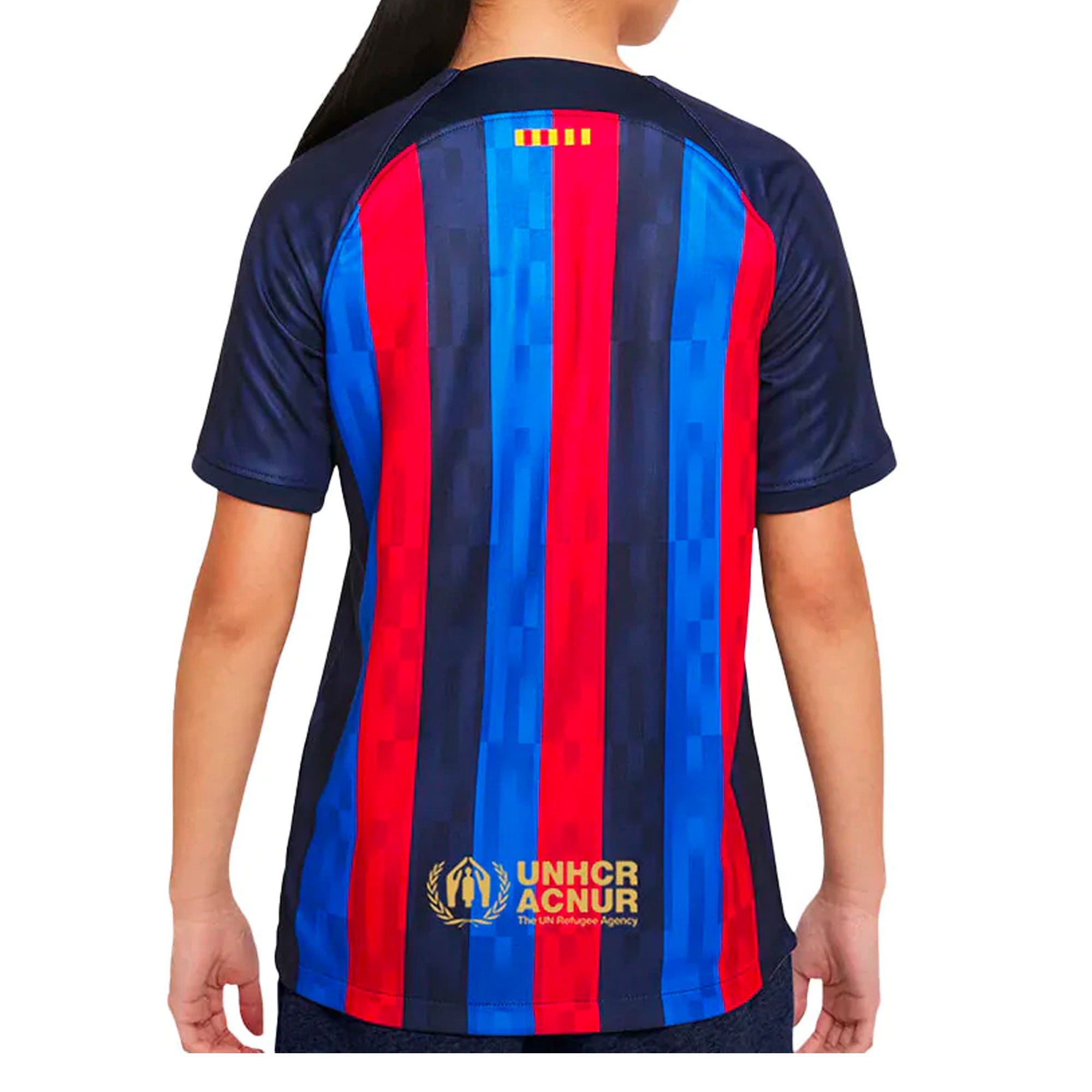 Nike Kids FC Barcelona 2022/23 Home Jersey Obsidian/Sesame、mySite、bottomscart