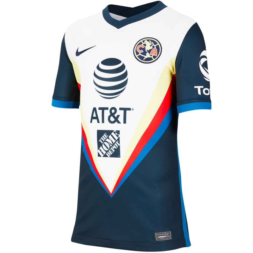 Nike Men's Club America 20/21 Away Jersey Armory Navy/White、mySite、noshort