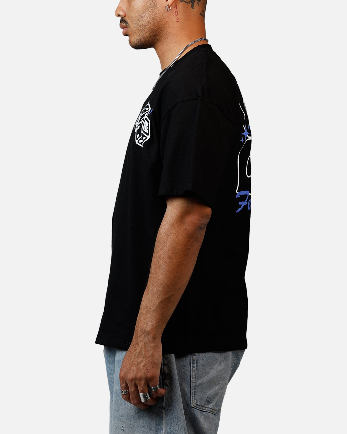 Carre Feeling Lucky T-Shirt Black、mySite、zt4zffjzw