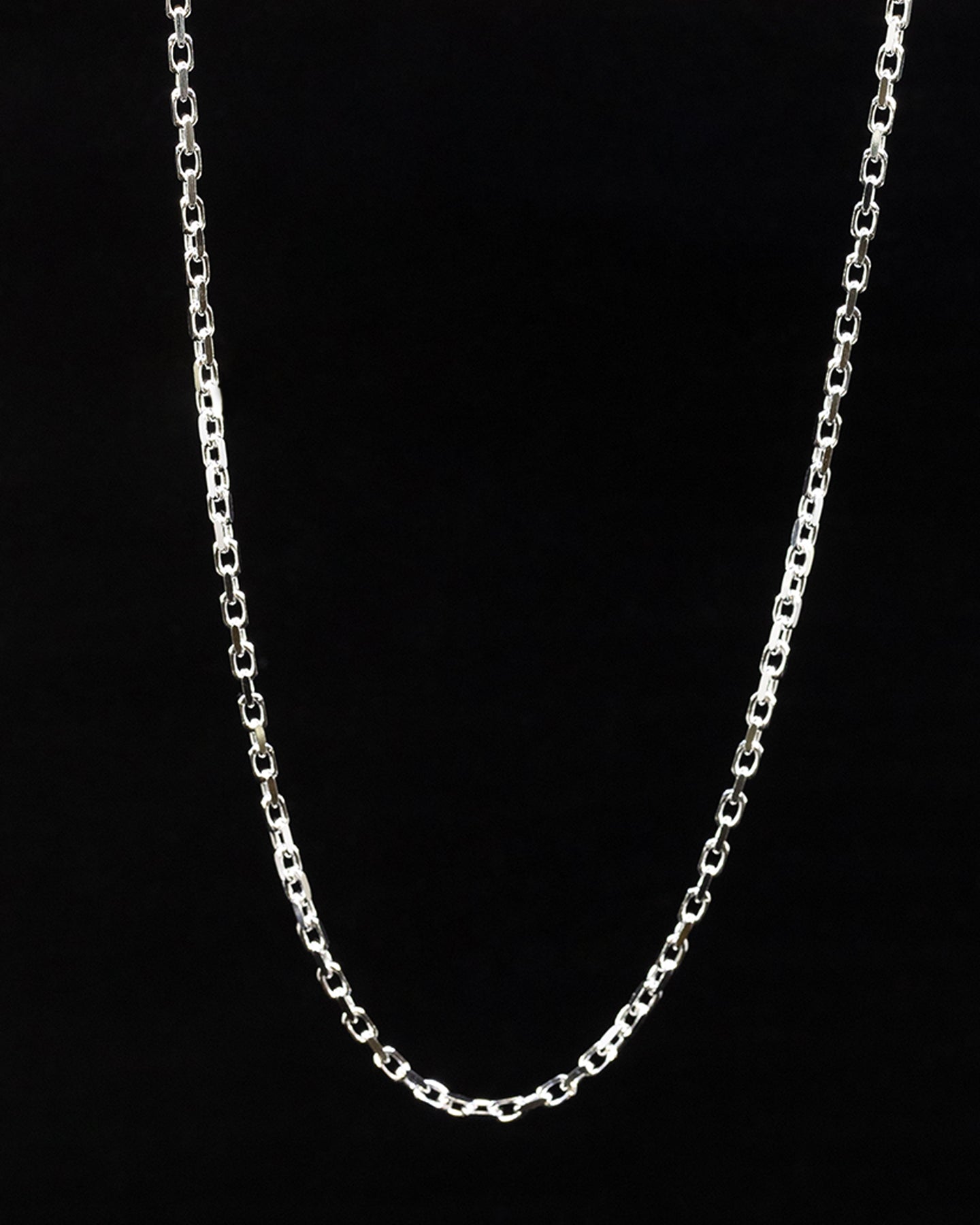 House Of Auric 3.5mm Straight Cut Cable Chain Silver、mySite、zt4zffjzw