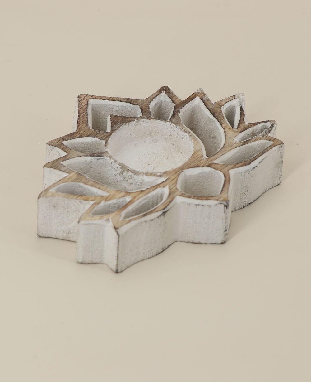Fairtrade Cutout Lotus Tea light Holder、mySite、topwebapps