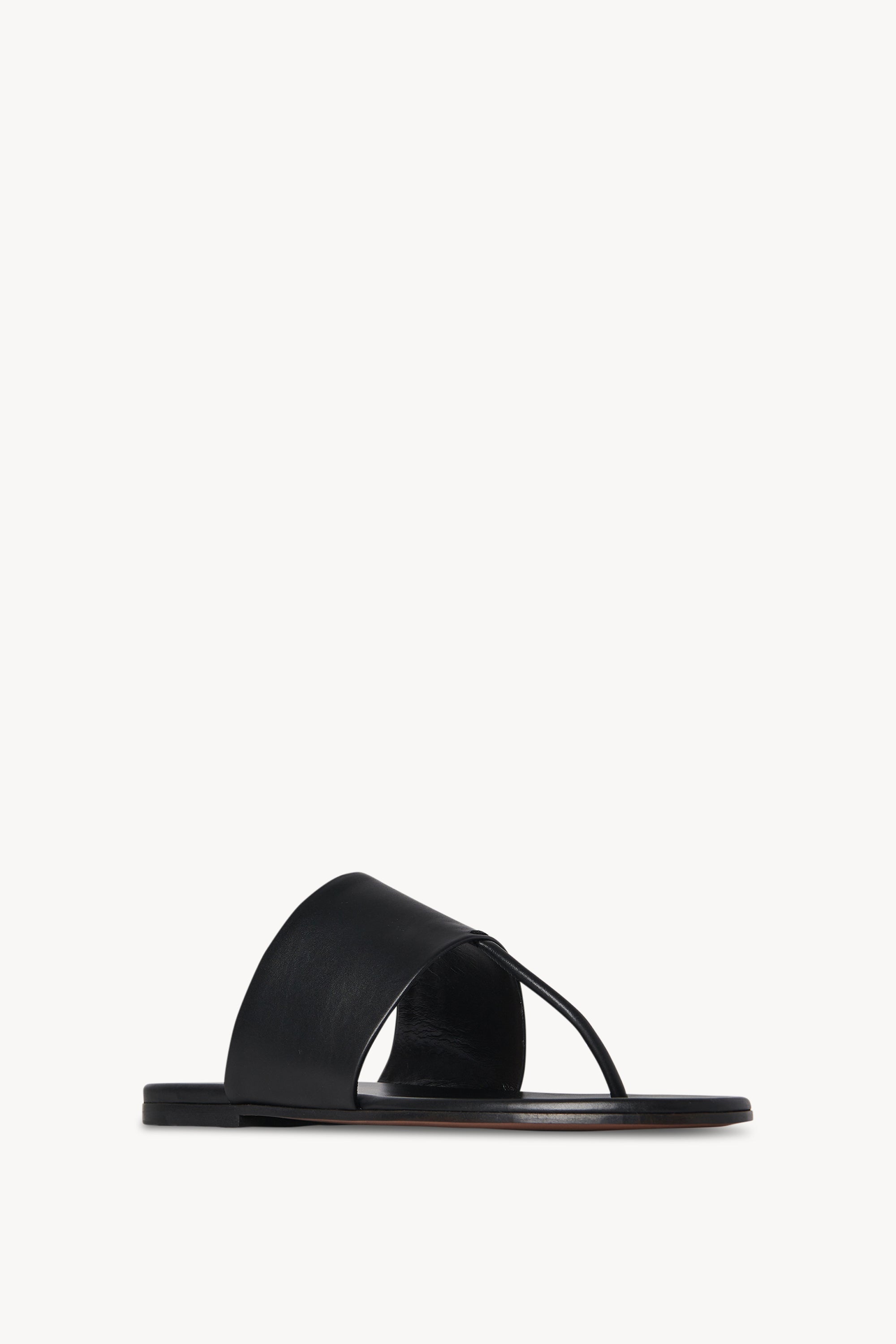 Signum Flat Sandal in Leather、mySite、aoinhome