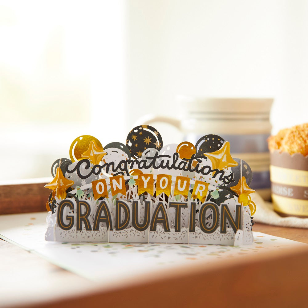Congratulations On Your Graduation Pop-Up Card、mySite、solidvoid