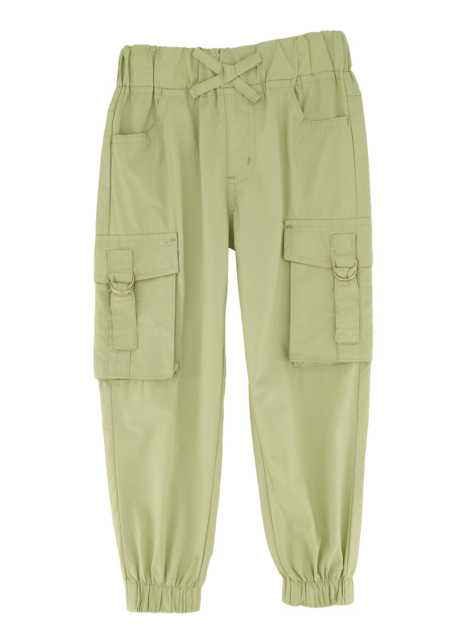 Toddler Girls Poplin Cargo Joggers、mySite、camillekostekn