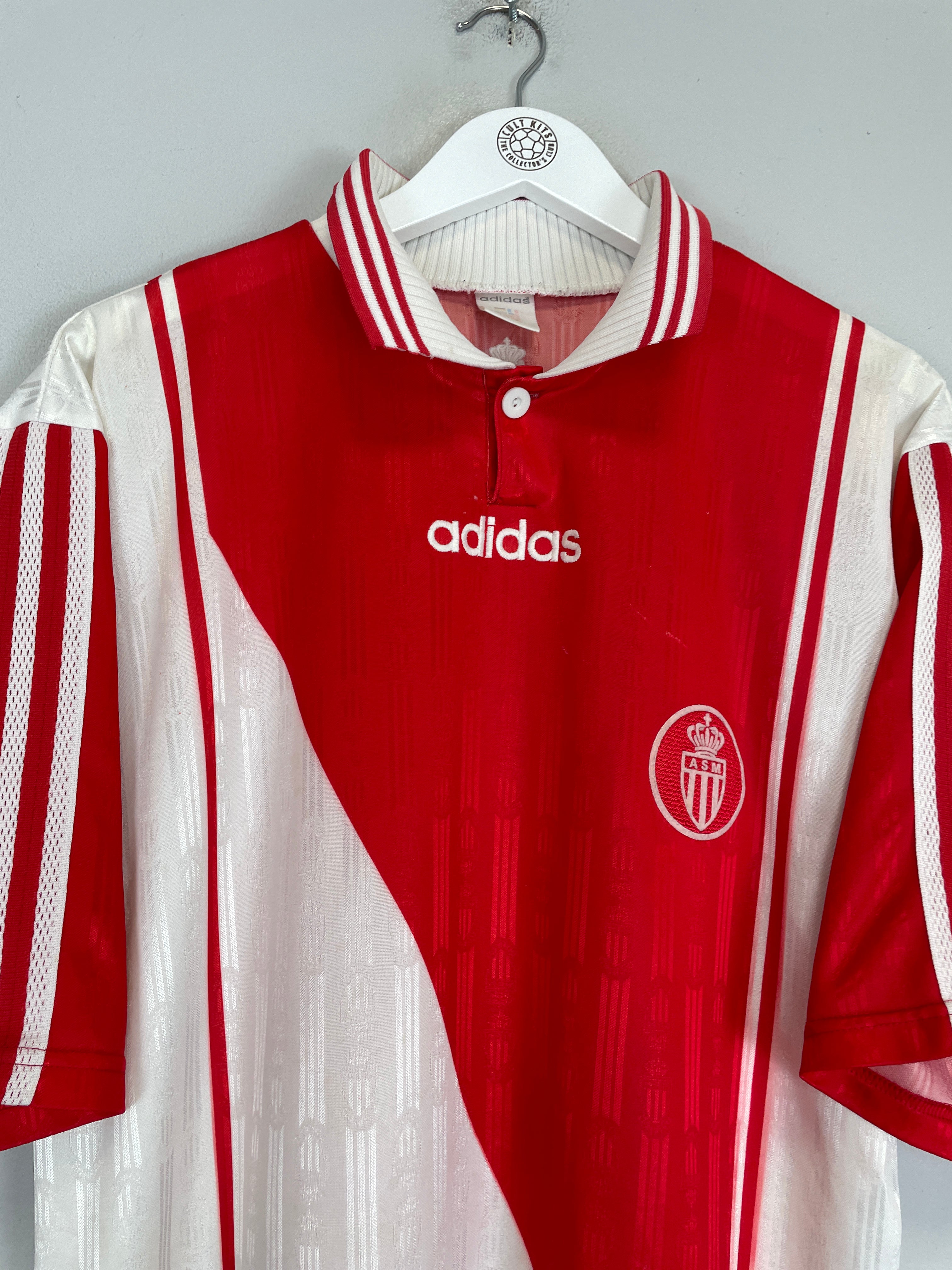 1997/98 MONACO #9 HOME SHIRT (L) ADIDAS、mySite、sh1997/98 MONACO #9 HOME SHIRT (L) ADIDAS、mySite、glenpowelloop_name