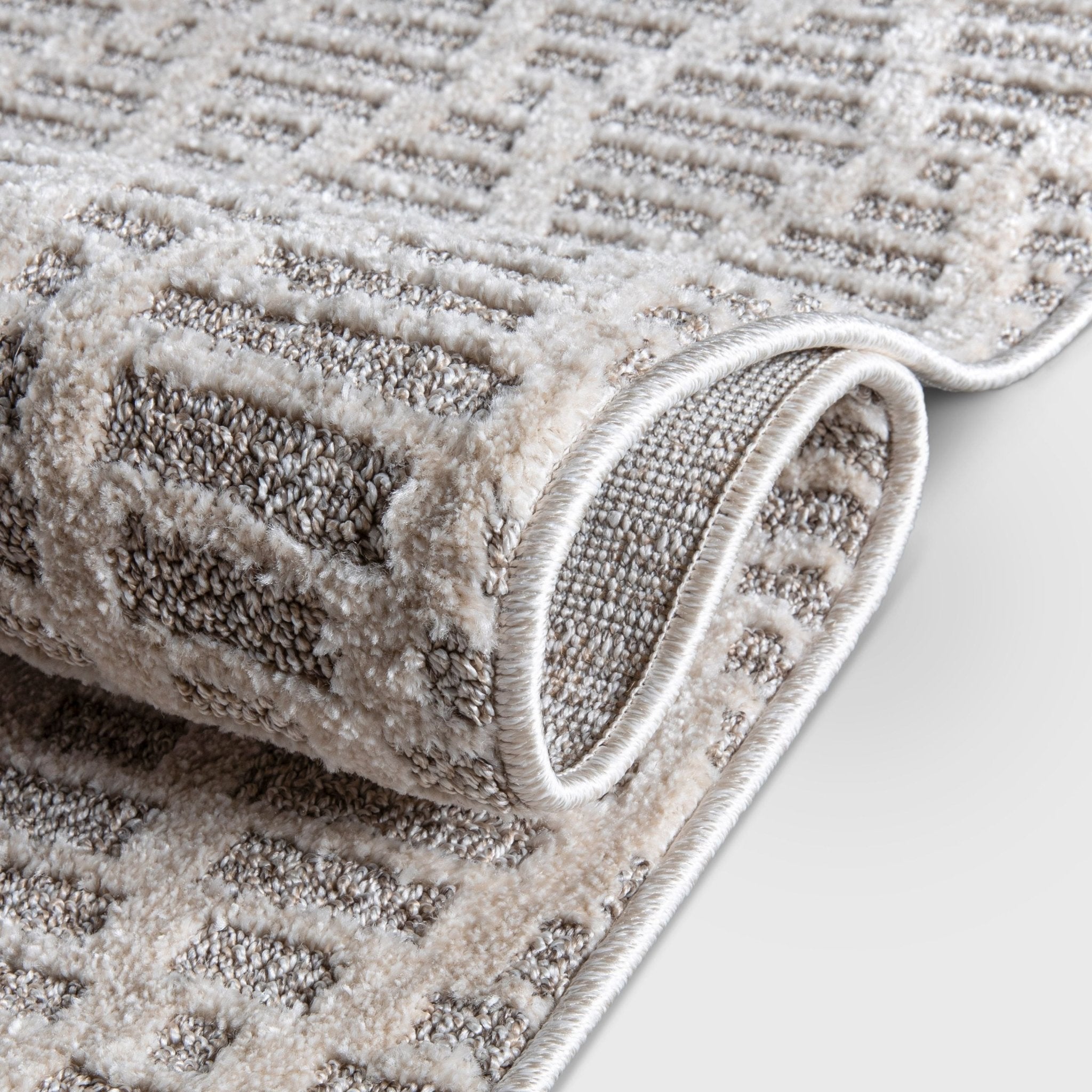 Babylon Taupe Custom Rug - Ultra Soft, Easy Clean Pile & Personalized Sizes for Your Home、mySite、gigharbornorthrealestate