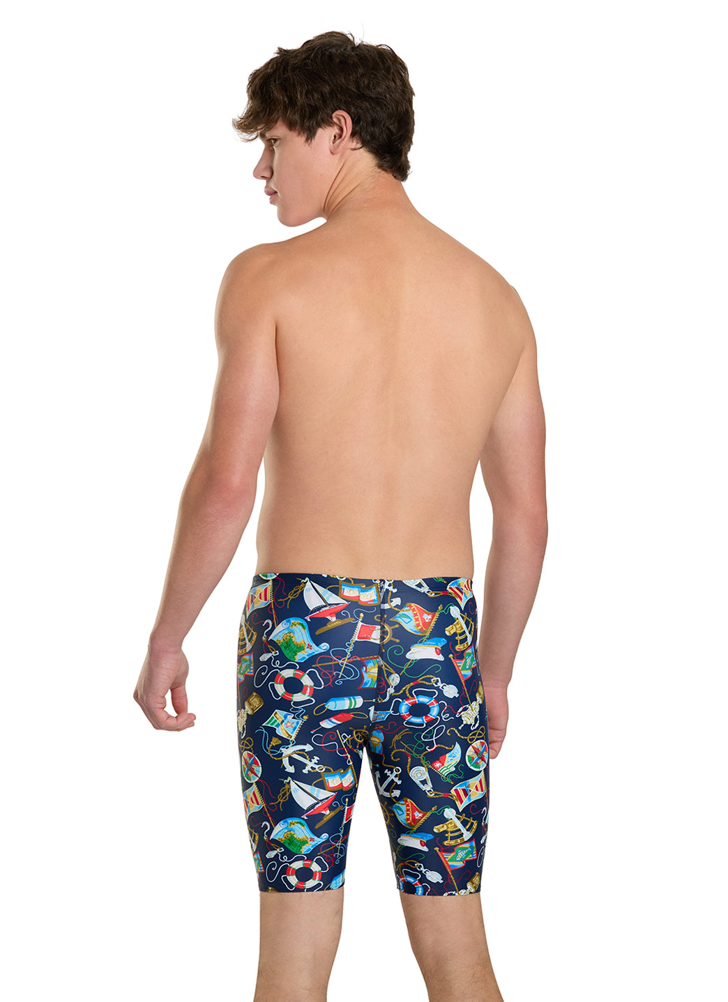 Sporti Anchors Away Jammer Swimsuit (22-44)、mySite、noshort