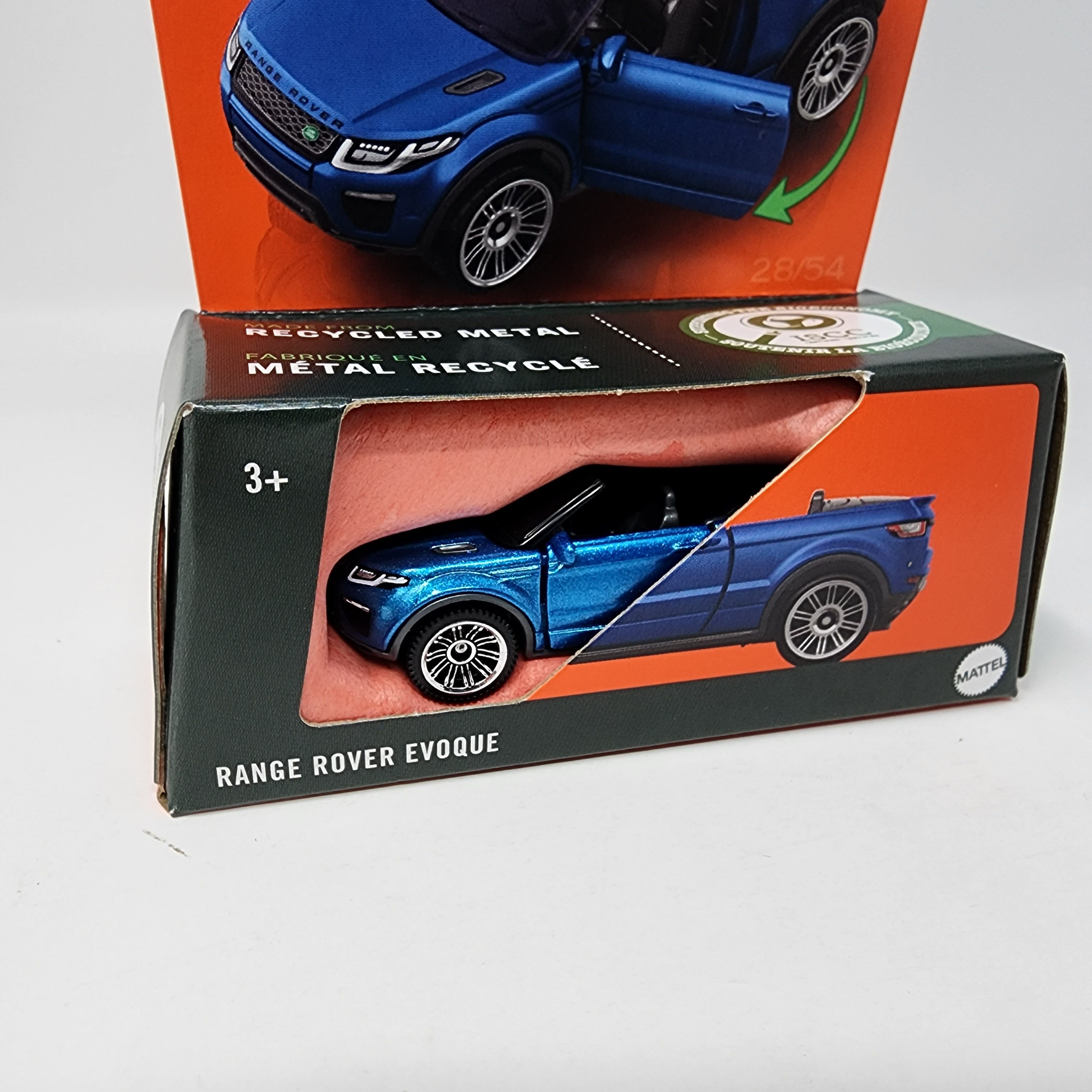 Range Rover Evoque * Blue * 2024 Matchbox Moving Parts Case Q、mySite、hgirdovlk