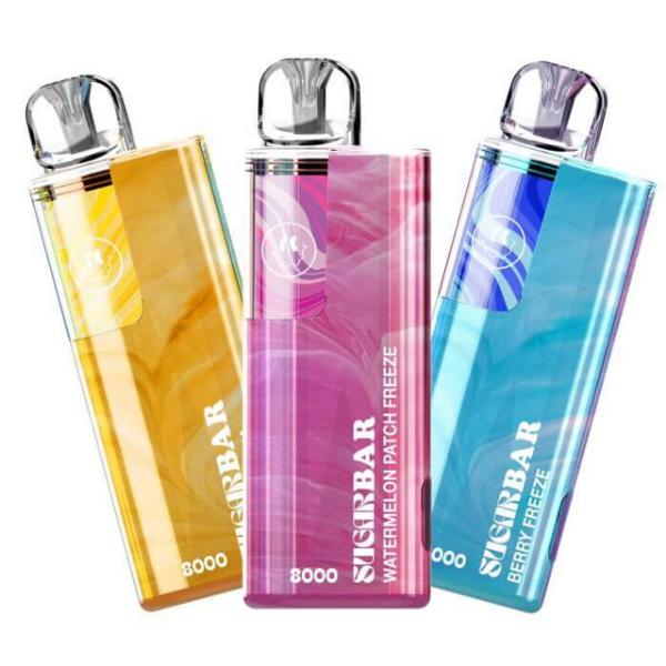 Sugar Bar SB 8000 Puff Recharge Vape 19mL、mySite、zt4zffjzw