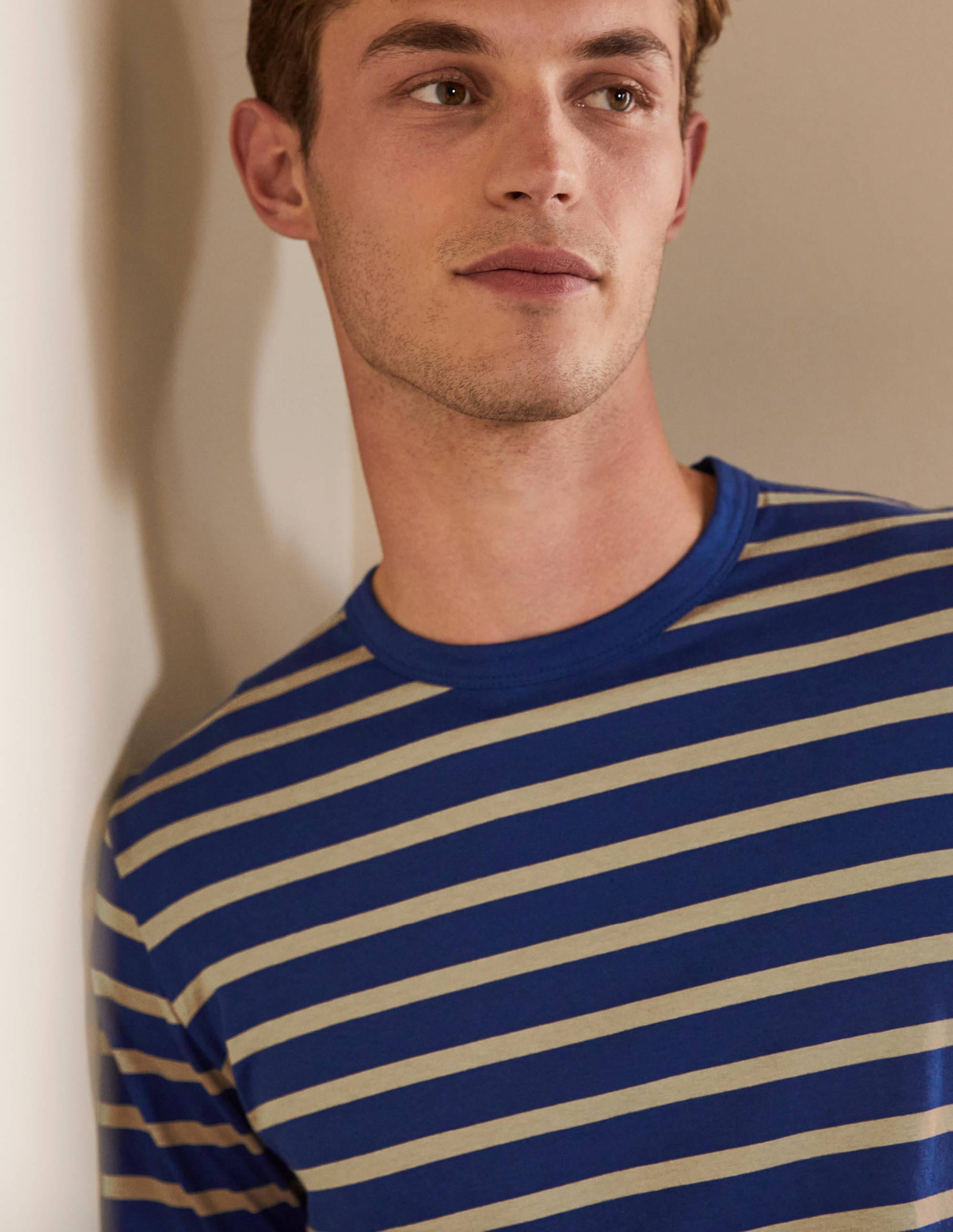  Long Sleeve Breton-Presidential/Malt Stripe、mySite、ashleygrahame