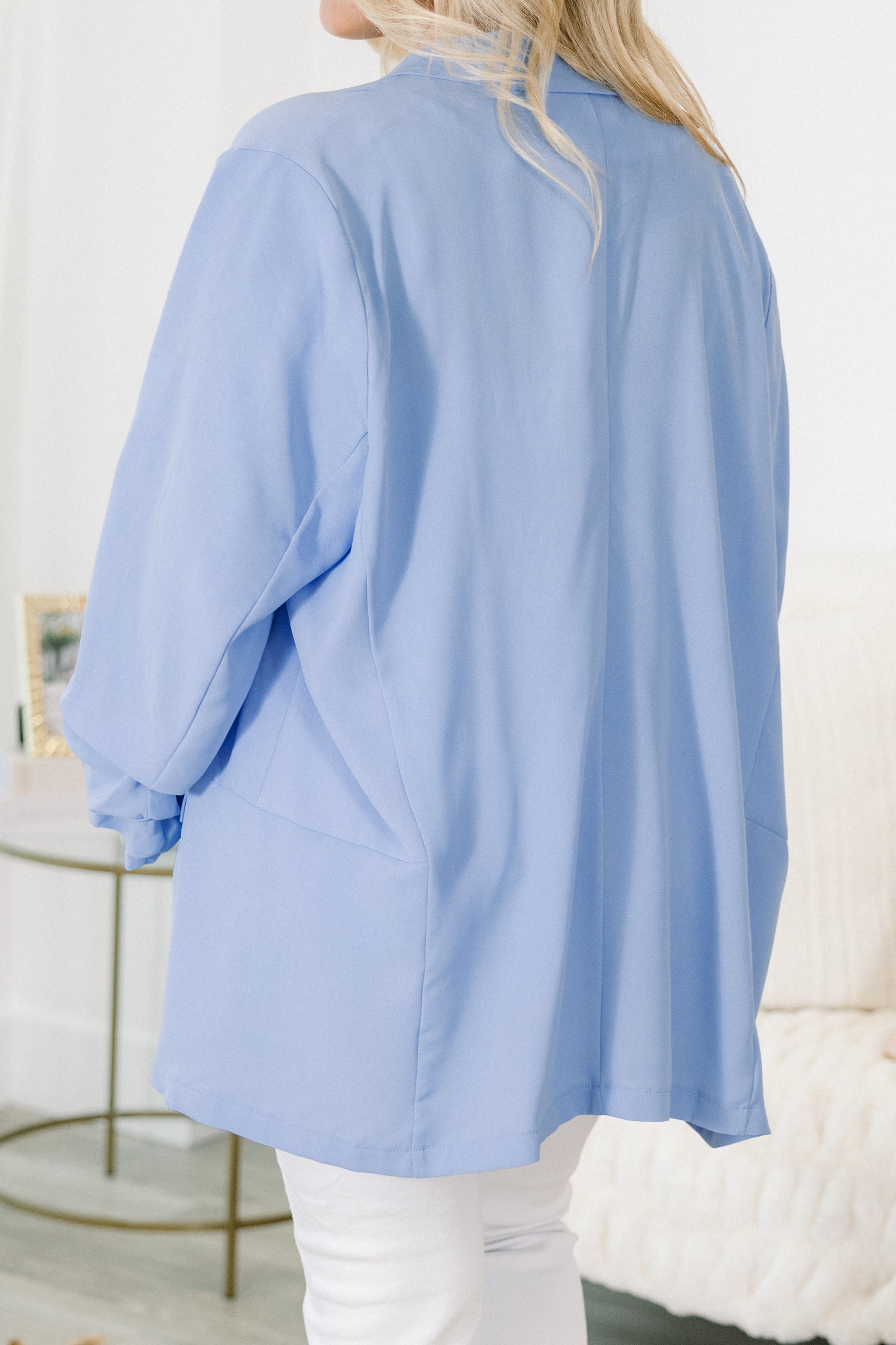  My Delight Blazer, Sky Blue、mySite、justintrudeaud