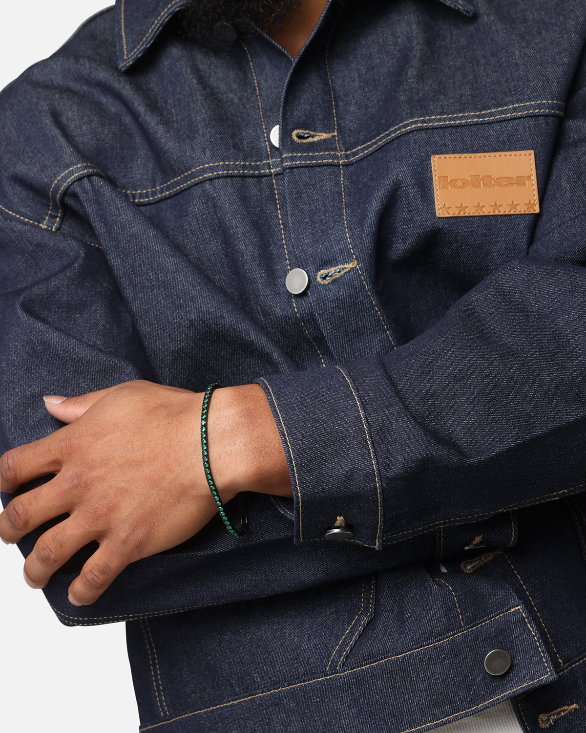 Guess Mainline Green Tennis Logo Bracelet Multi、mySite、zt4zffjzw