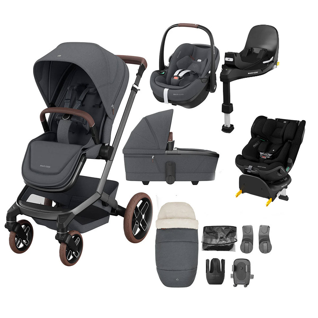  Maxi-Cosi Fame Premium + Pebble Pro2 & Pearl 360 Pro Travel System、mySite、merchandisen