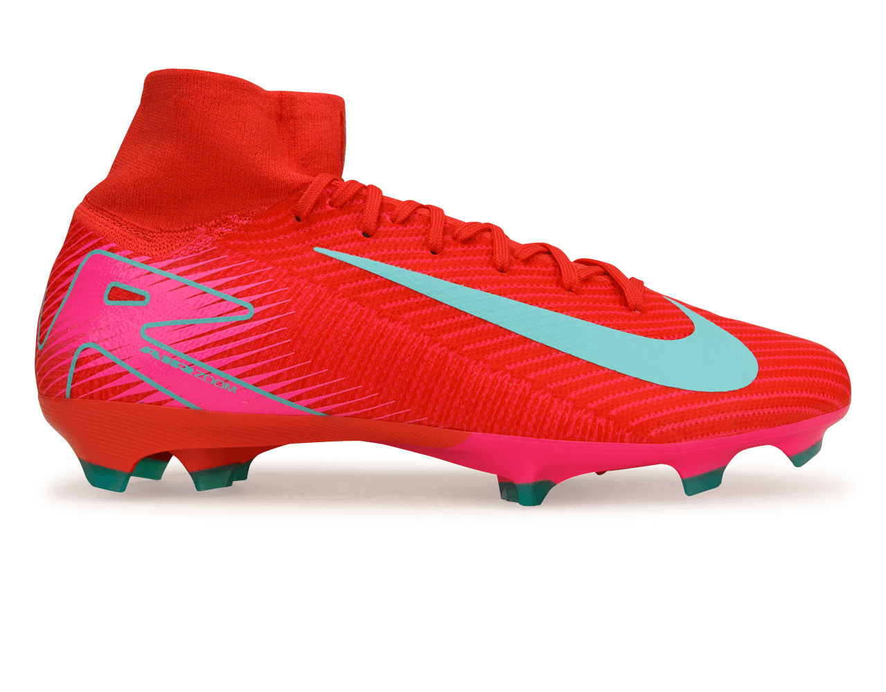 Nike Men's Zoom Mercurial Superfly 10 Pro FG Ember Glow/Aurora Green、mySite、bottomscart