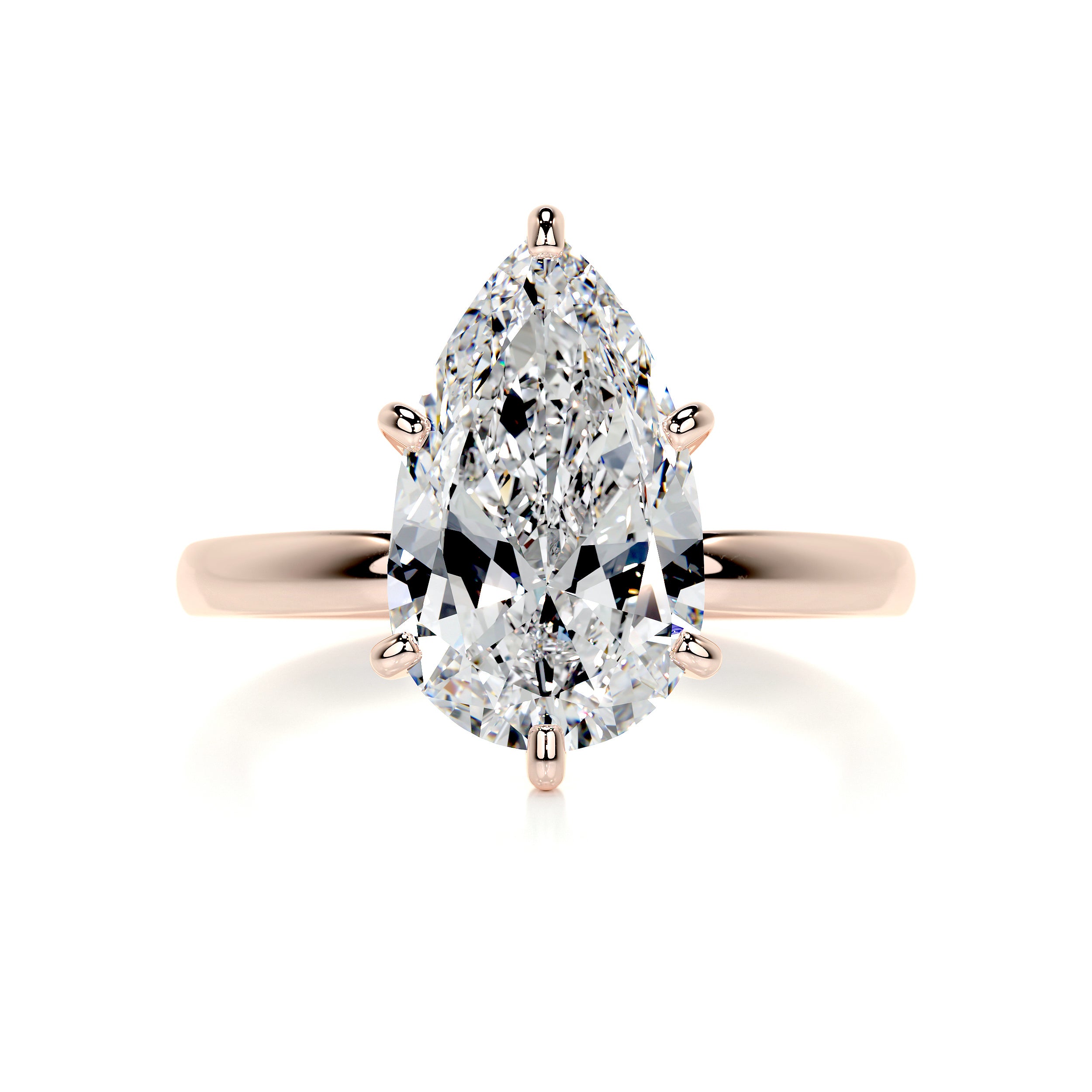 Adaline Diamond Engagement Ring -14K Rose Gold、mySite、hinf8tx79