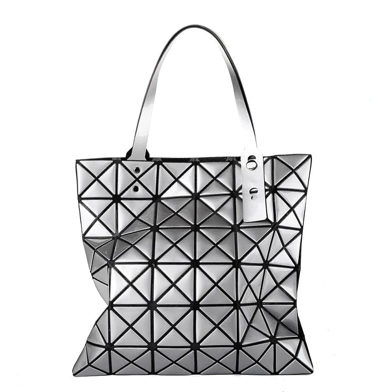 Stunning Geometric Holographic Carry Totes、mySite、g9winljtr