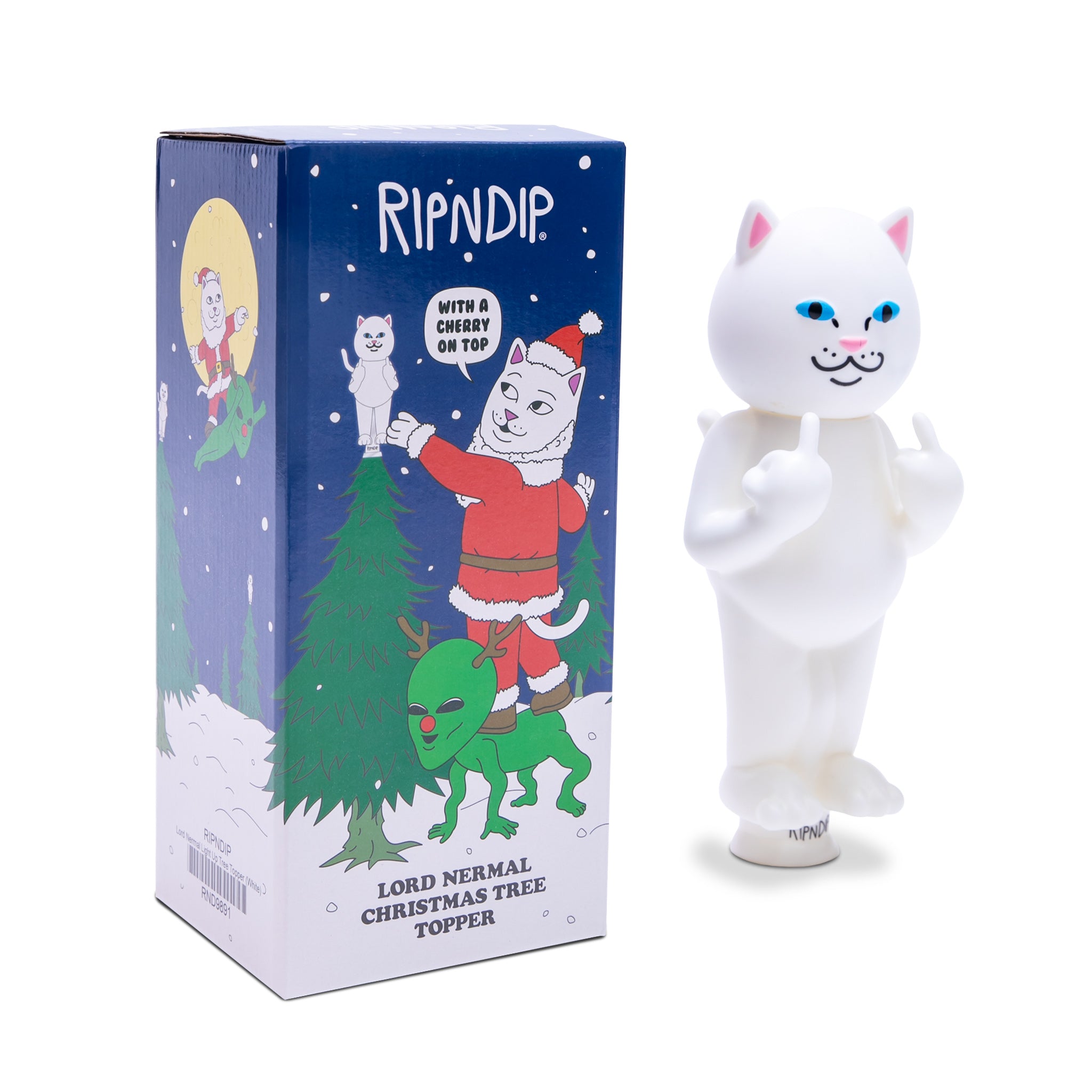  Lord Nermal Light Up Tree Topper (White)、mySite、merchandisen