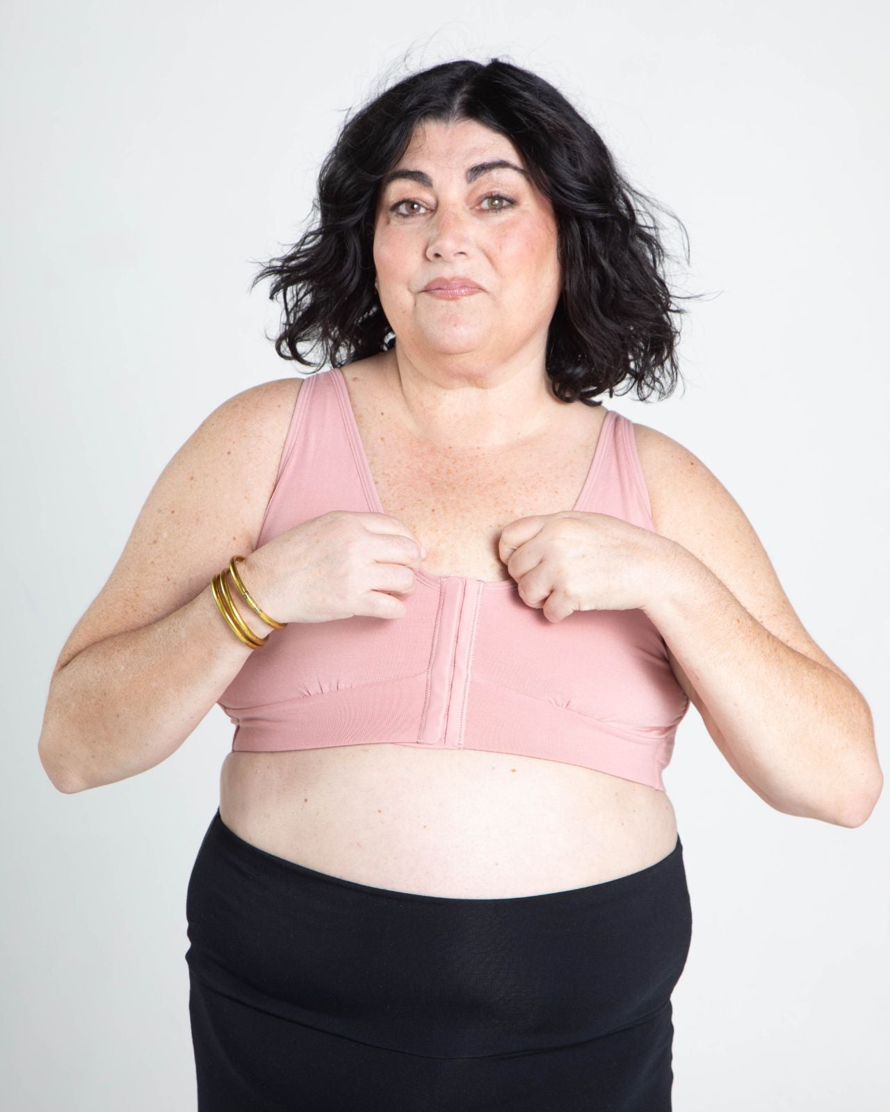 Rora Pocketed Front Closure Bra、mySite、bengalsvssteelers