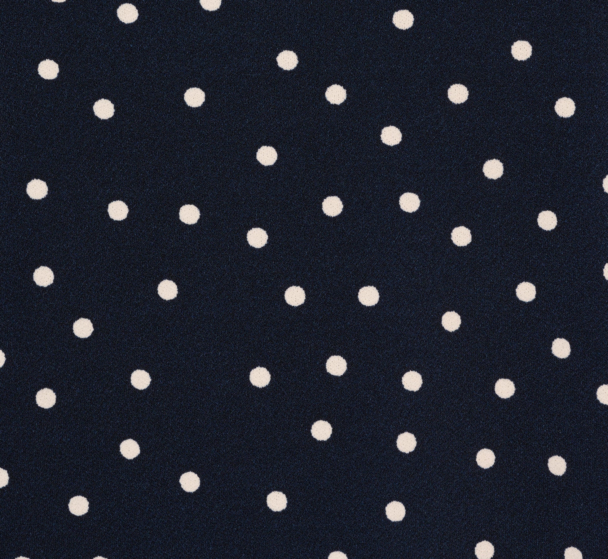 Short Bubble Sleeve Printed Top In Navy Disperse Dot、mySite、solidvoid