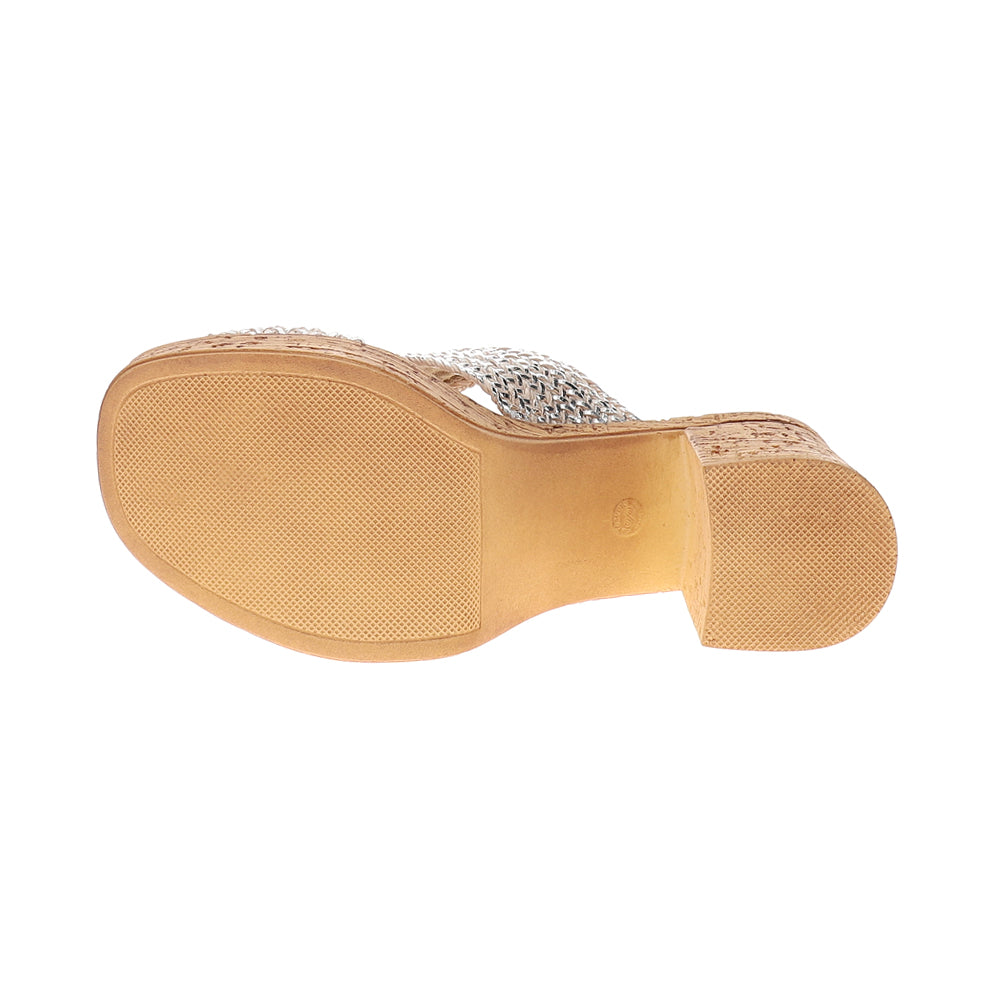 Adorned Metallic Platform Block Heel Sandals、mySite、gtrtttuynbv