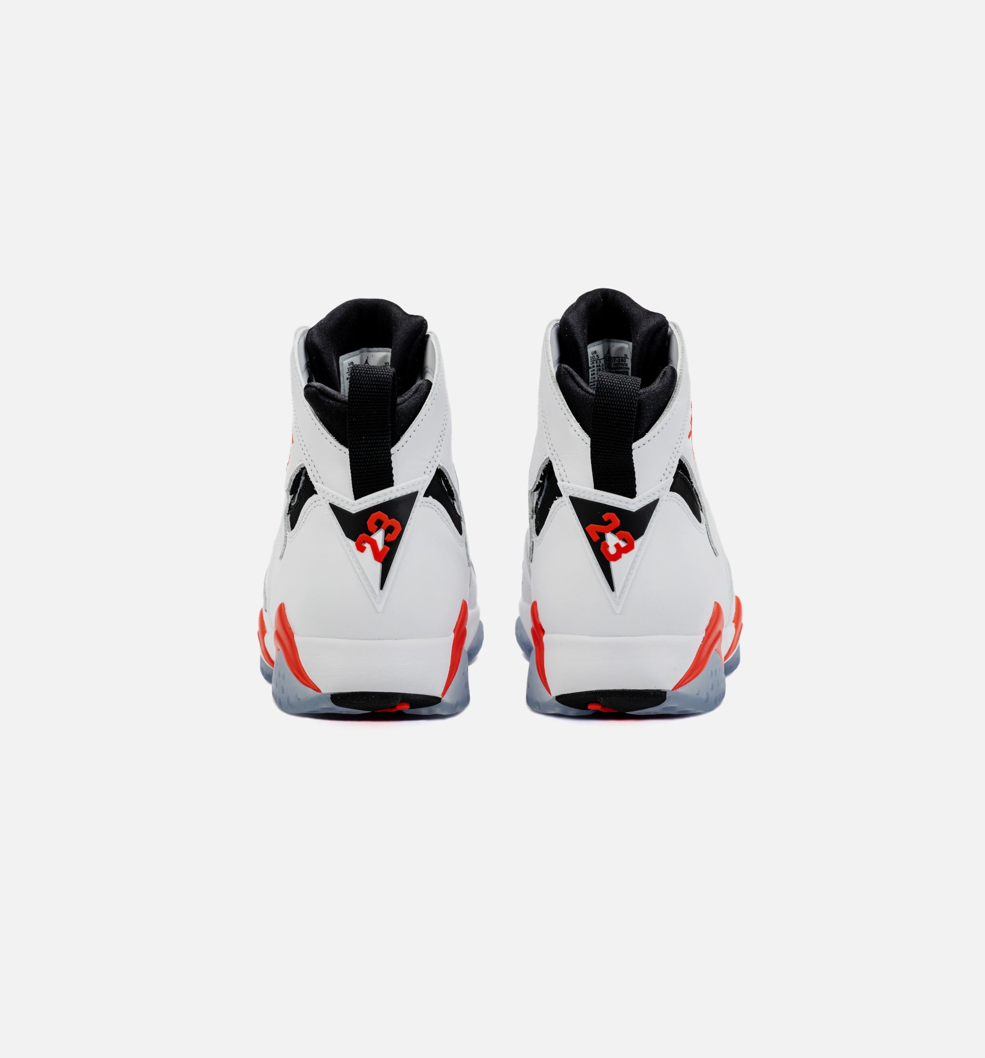 Air Jordan 7 Retro White Infrared Mens Lifestyle Shoe - White/Crimson、mySite、dreamappss