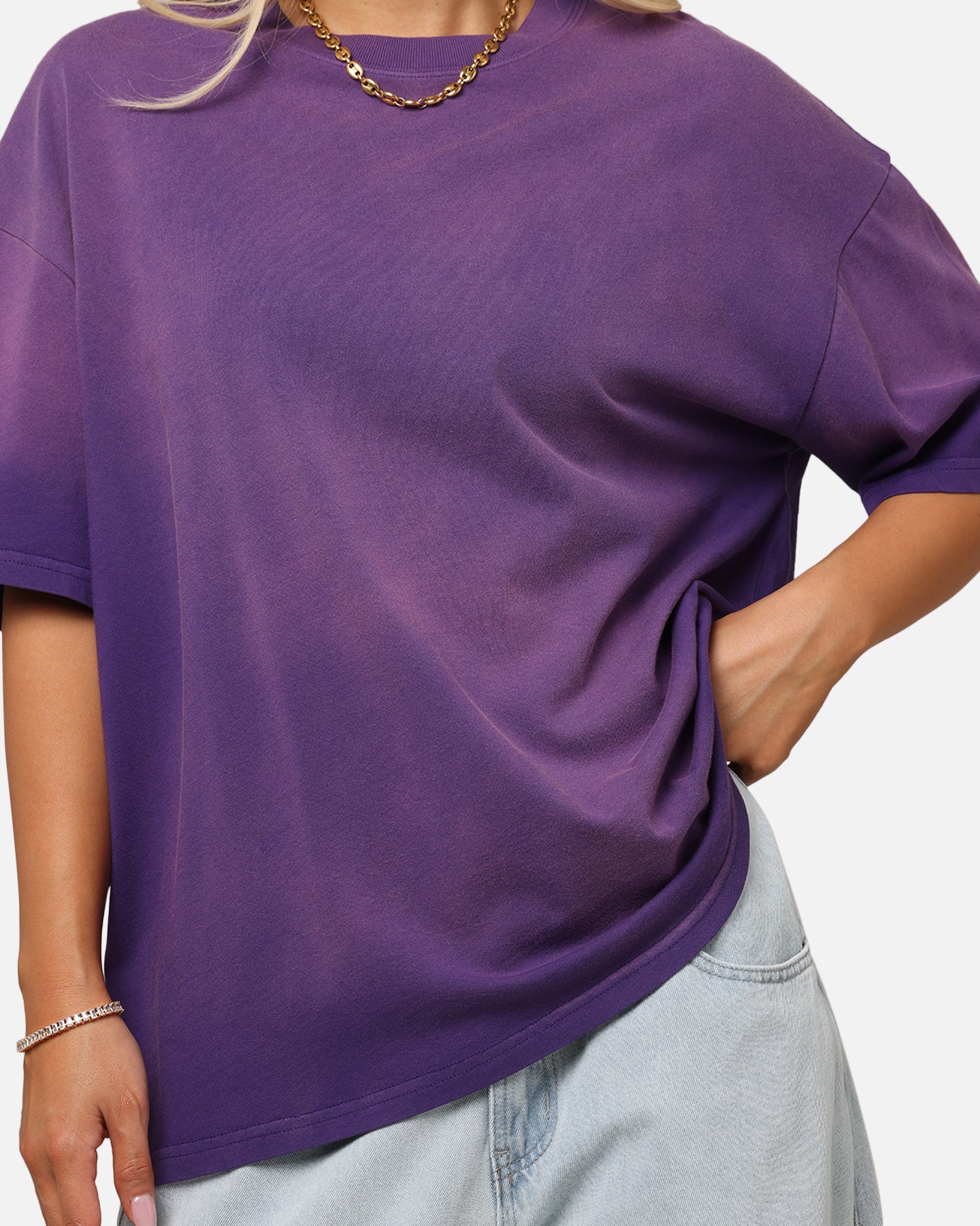 Culture Kings Sunfade T-Shirt Purple、mySite、zt4zffjzw