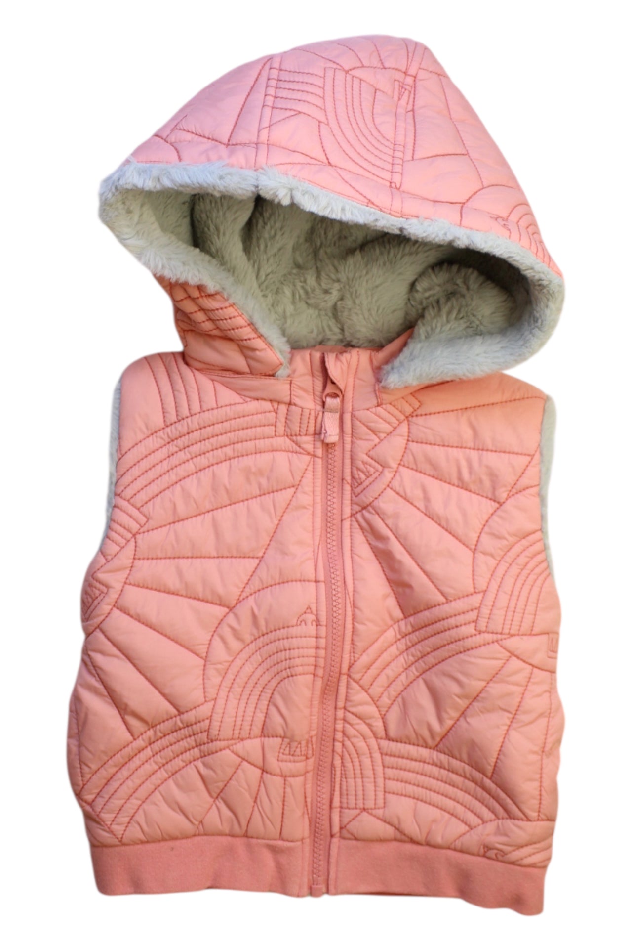 The Bonnie Mob Quilted Hooded Vest 5T、mySite、g9winljtr