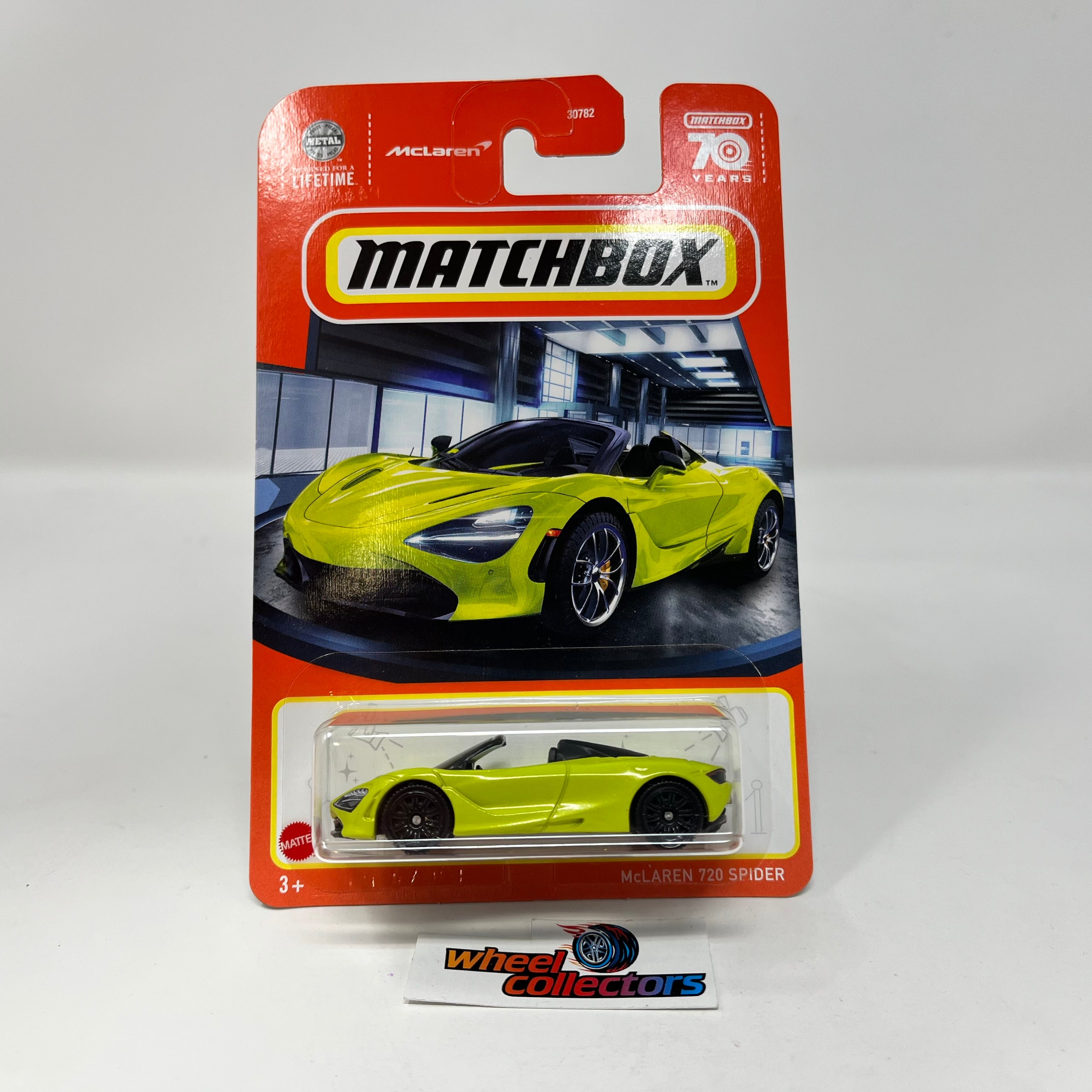 McLaren 720 Spider * Yellow * 2023 Matchbox Case M Release、mySite、hgirdovlk
