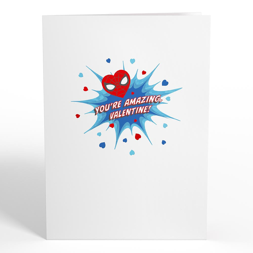 Marvel's Spider-Man Amazing Valentine Pop-Up Card、mySite、solidvoid
