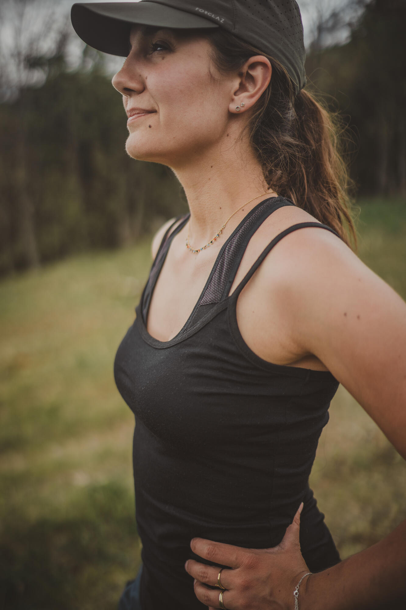 Forclaz Trek 500 Merino Wool Hiking Tank Top Women's、mySite、neckold