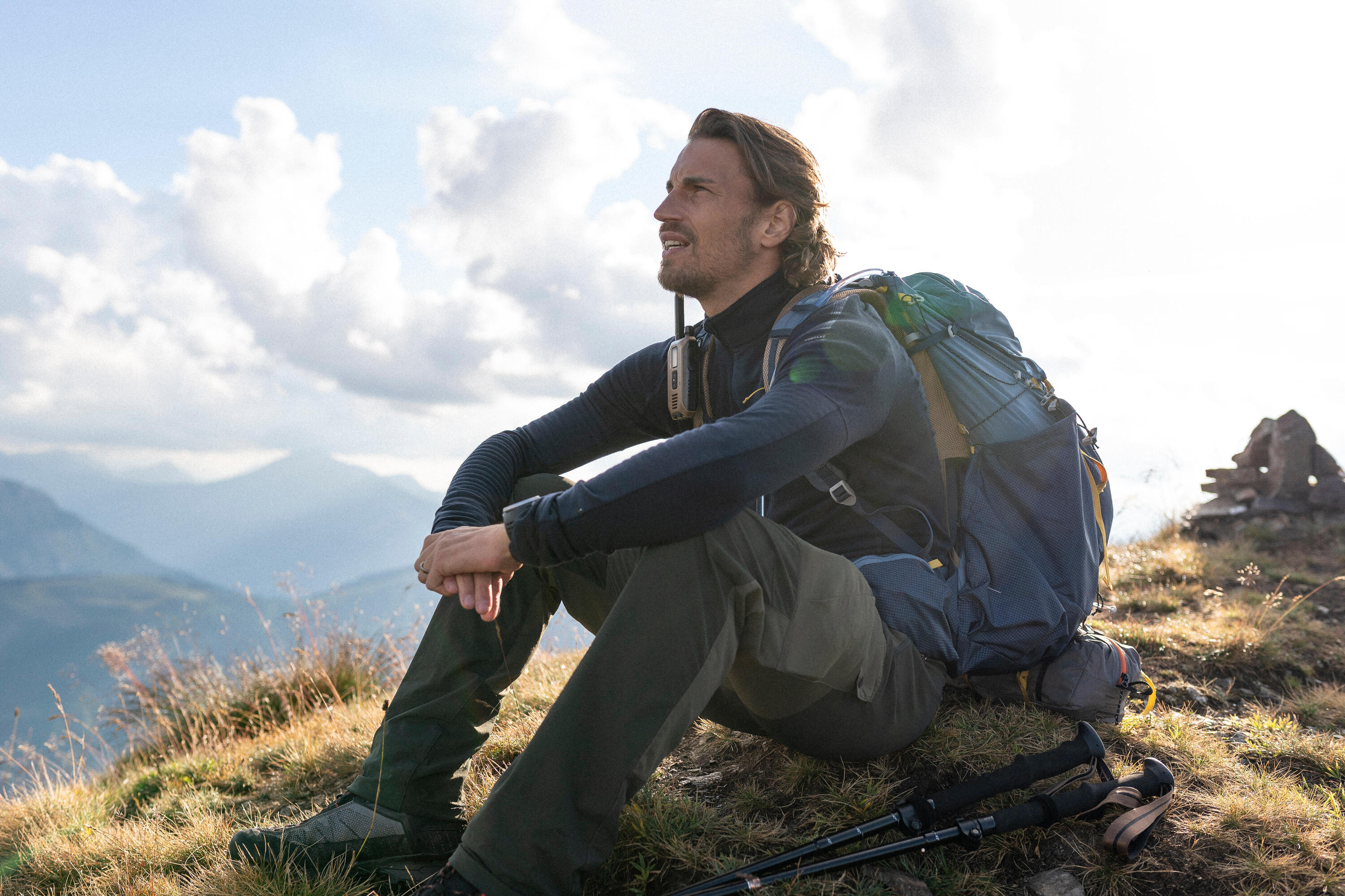 Forclaz Men's MT900 50+10 L Ultralight Backpacking Pack