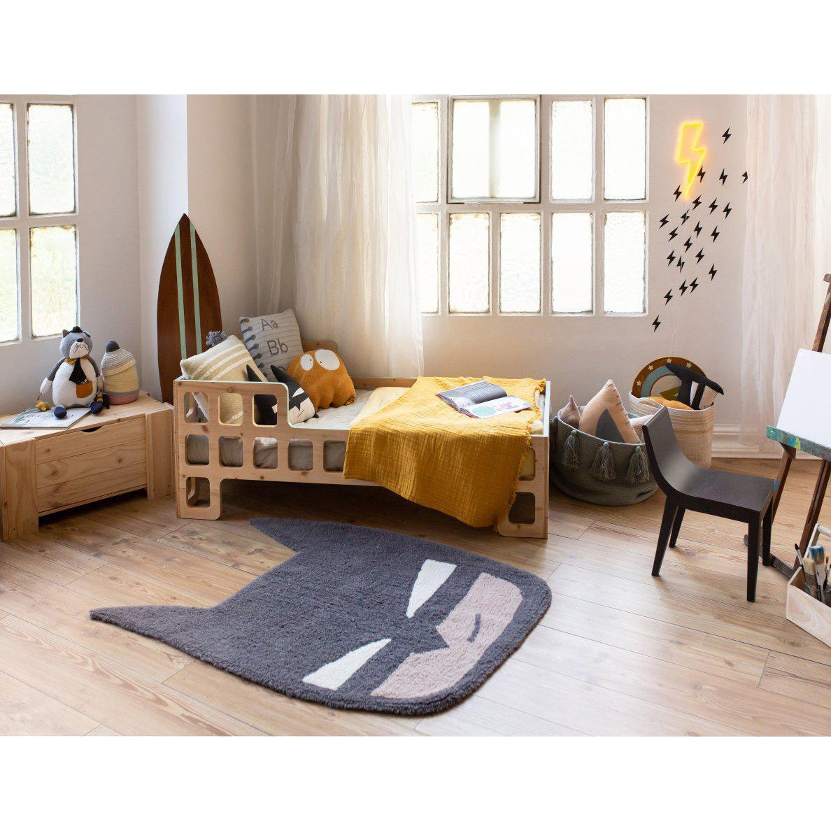 Batboy Wool Washable Area Rug、mySite、gigharbornorthrealestate