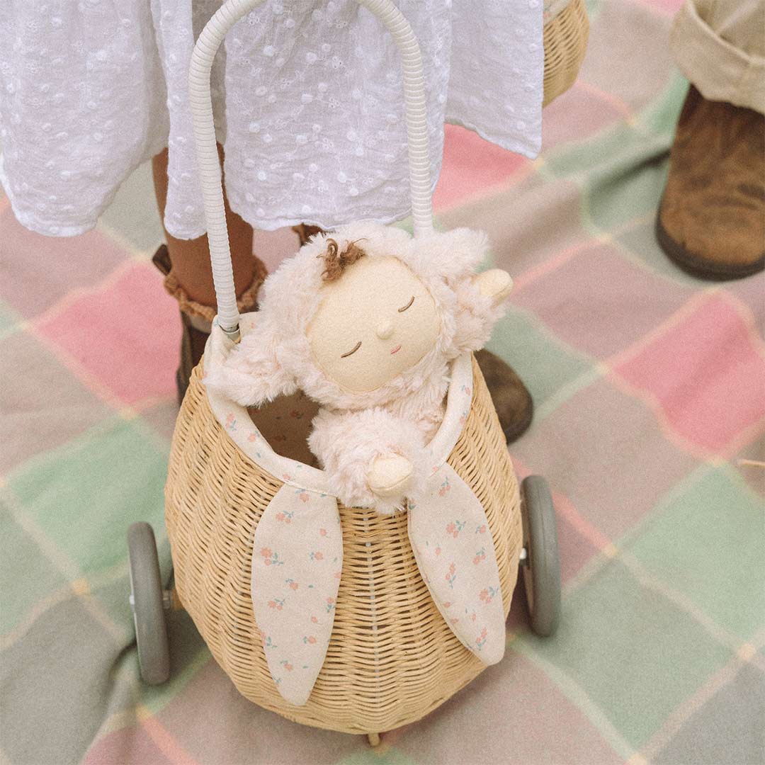  Olli Ella Cozy Dozy Dinkums Lamby Doll - Vanilla - Pookie、mySite、merchandisen
