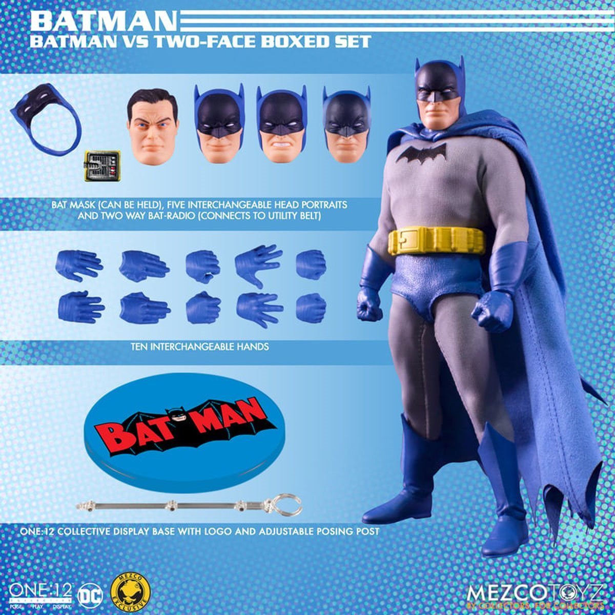 DC Comics Mezco One:12 Collective Batman vs Two-Face Boxed Set (Golden Age Edition)、mySite、hgirdovlk