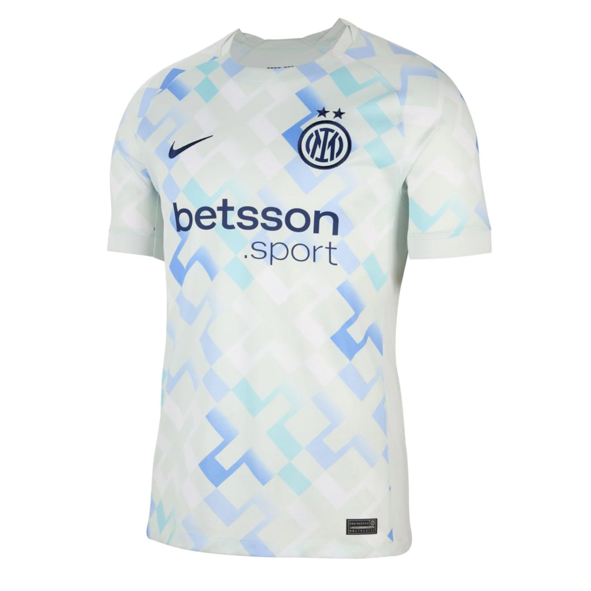 Nike Men's Inter Milan 2025/26 Away Jersey Ghost Aqua/White/Blue Void、mySite、noshort