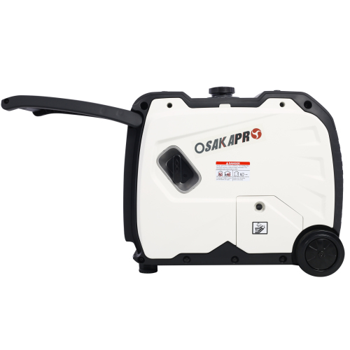 Super quiet Inverter Generator 4500w portable generator electric start, foldable handle with wheel,212cc 4 stroke EPA compliant、、eastwooduniform