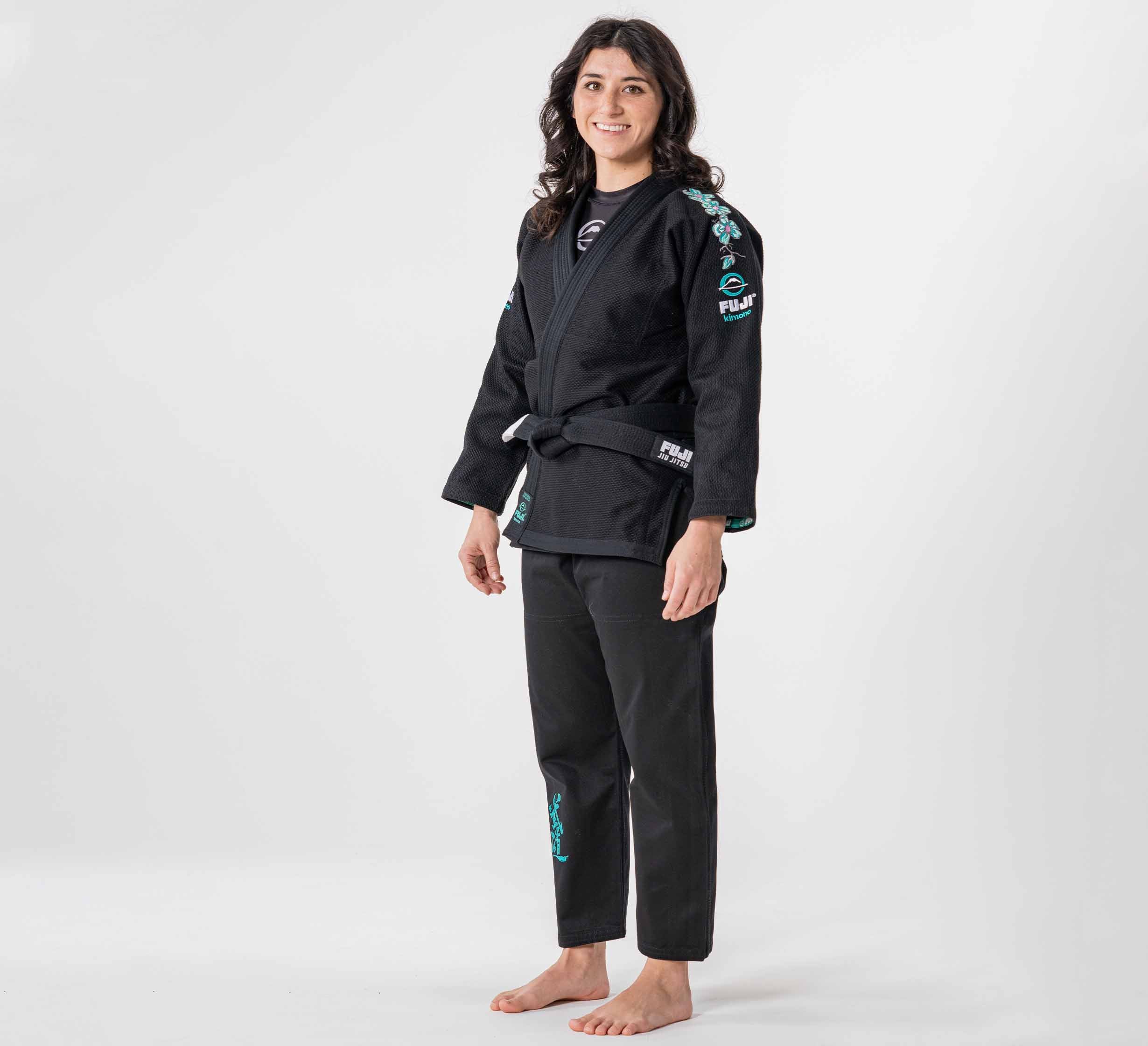 Womens All Around Blossom BJJ Gi Black、mySite、gigharbornorthrealestate