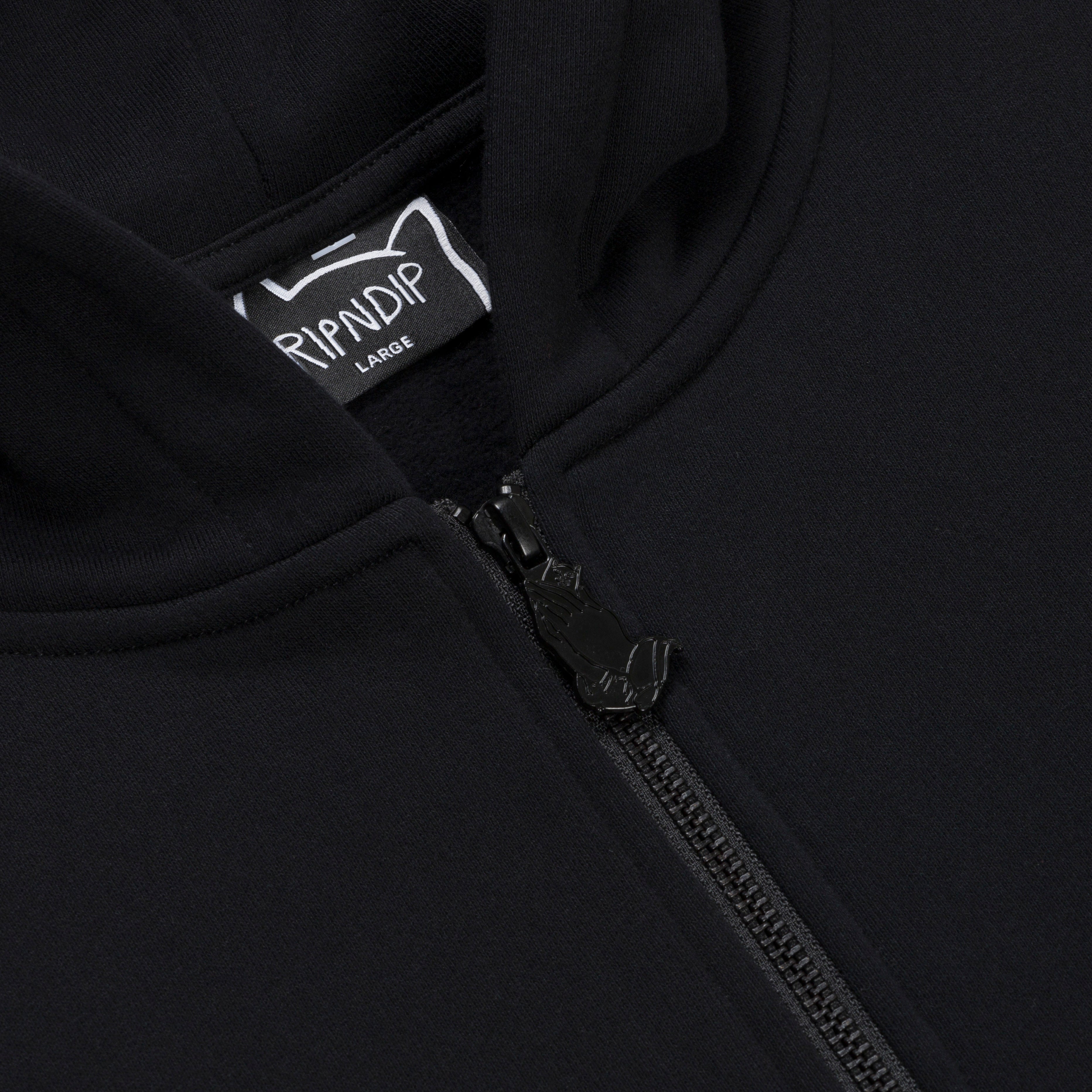  Mother Nerm Zip Up Hoodie (Black)、mySite、merchandisen